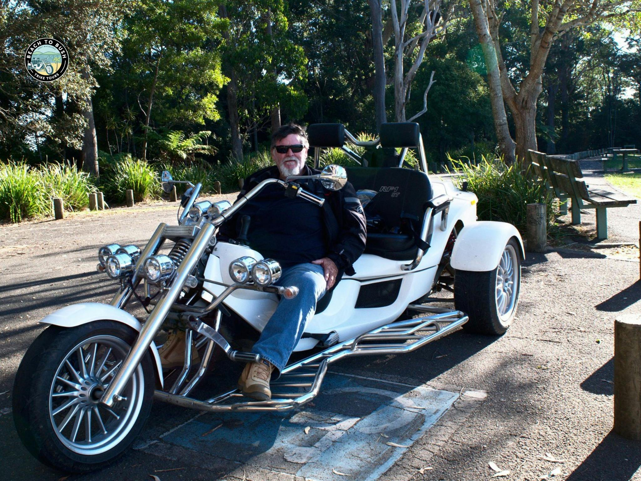 Gray Connelly, your friendly rider from Beach to Bush Trike Tours