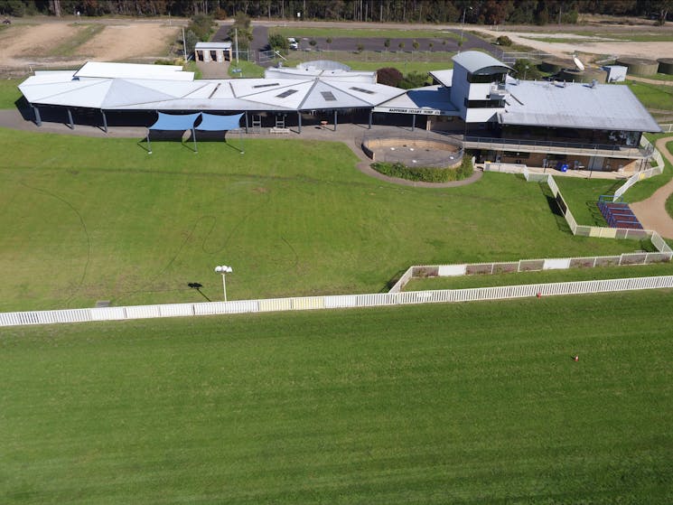 A Drones View of the Sapphire Coast Turf Club