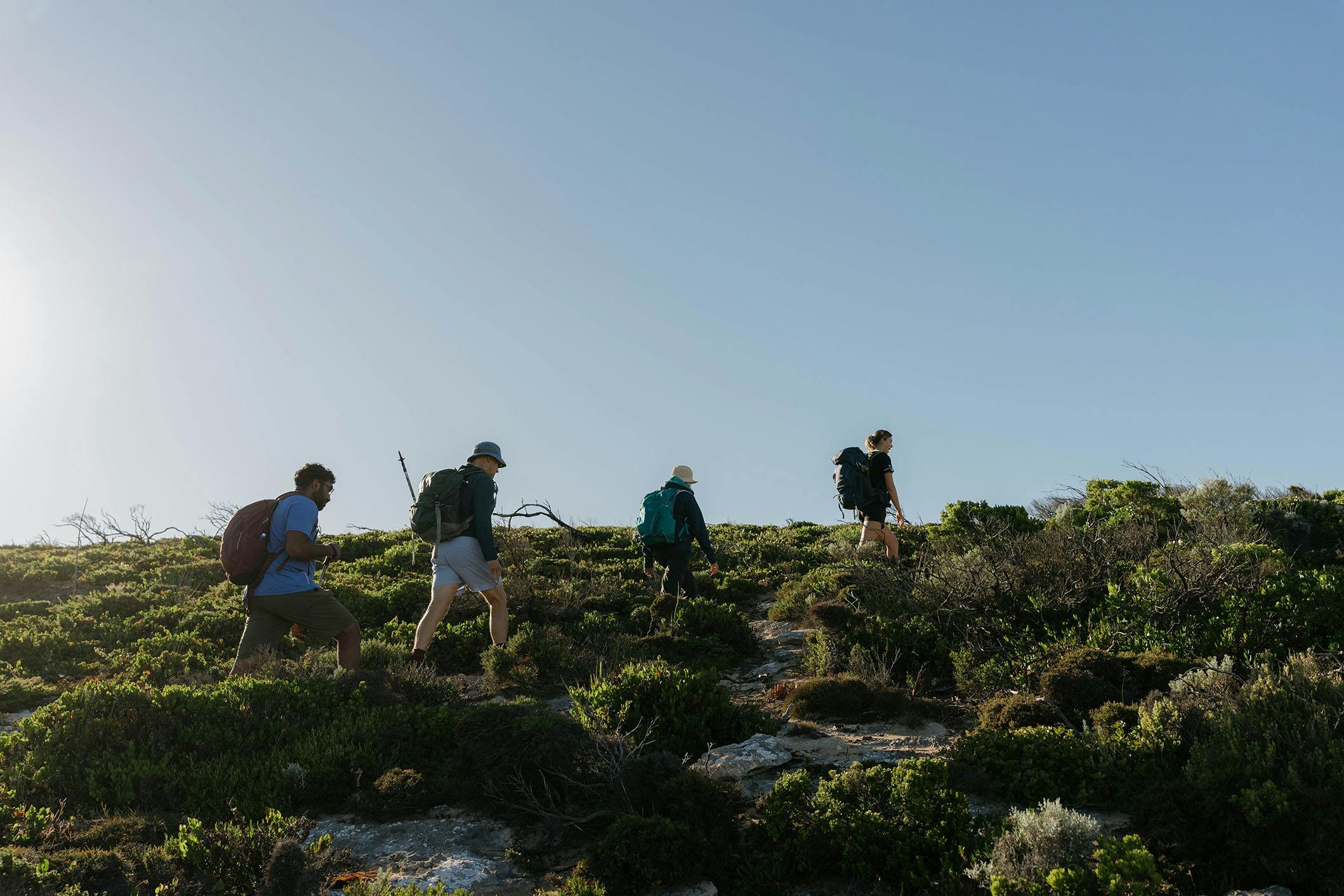 Walking on the Kangaroo Island Wilderness Trail