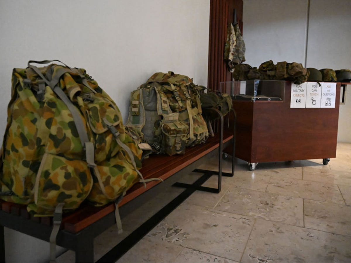Soldier bags and equipment