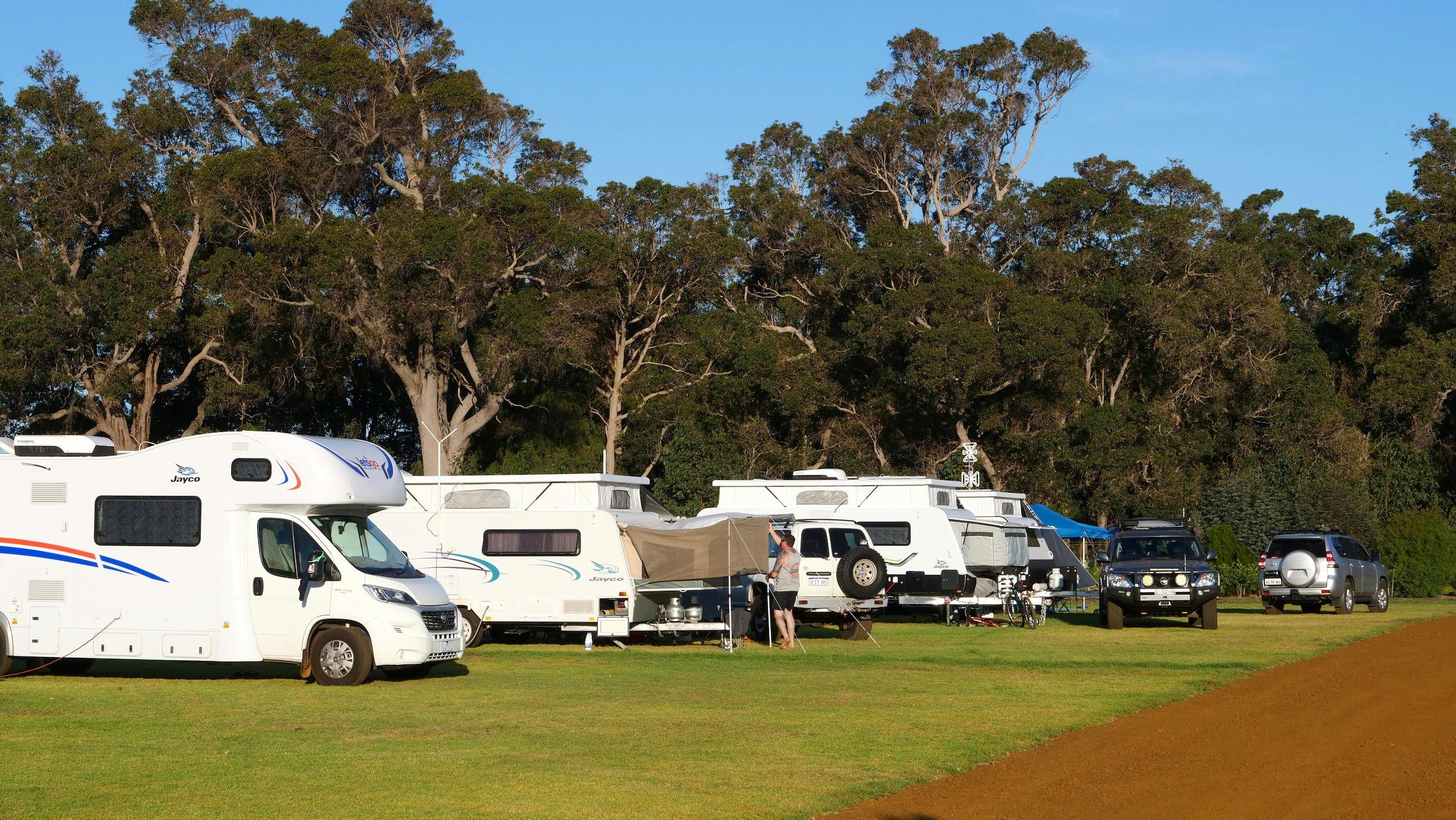 Big Rig Powered Camping Site