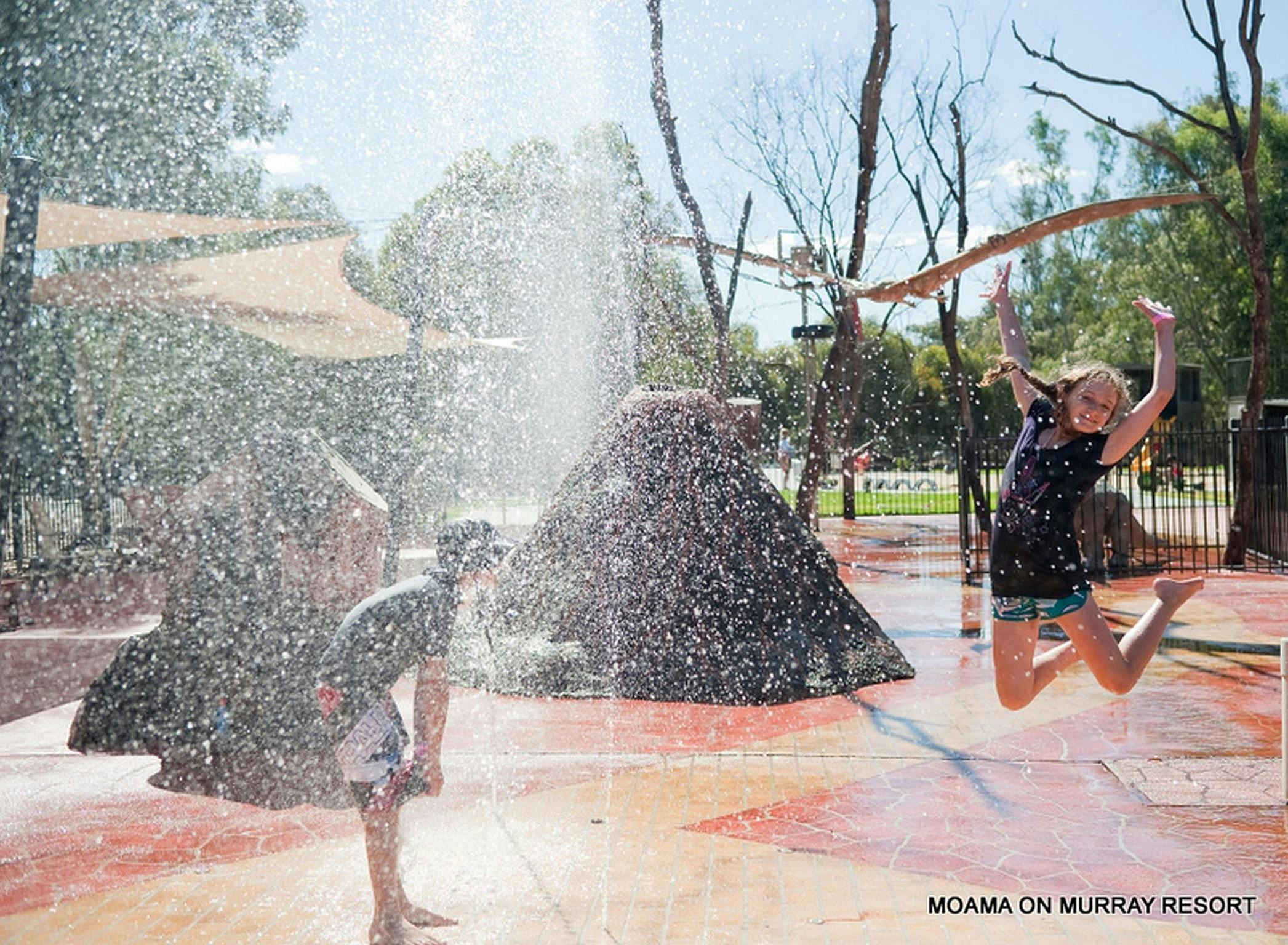 waterplay for the children