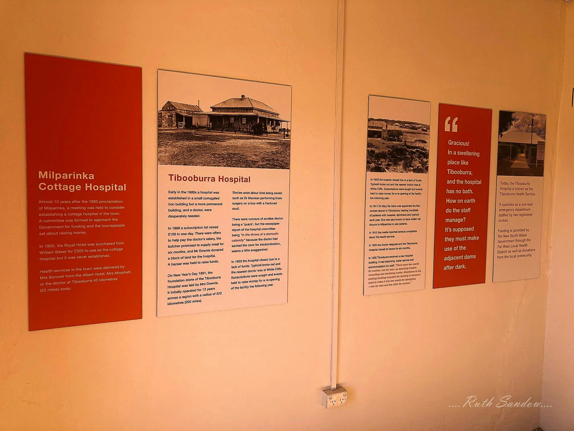 Milparinka Heritage Precinct Health and Education History