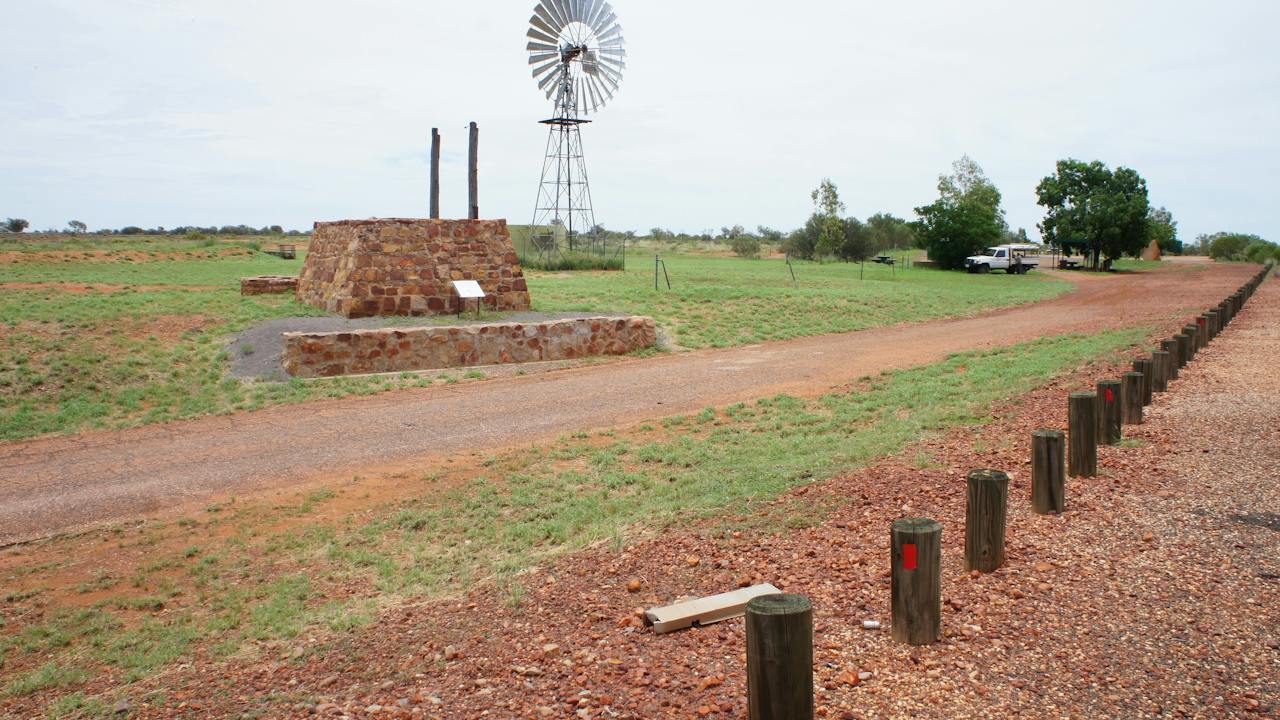 Bonney Well, located alongside the Stuart Highway.