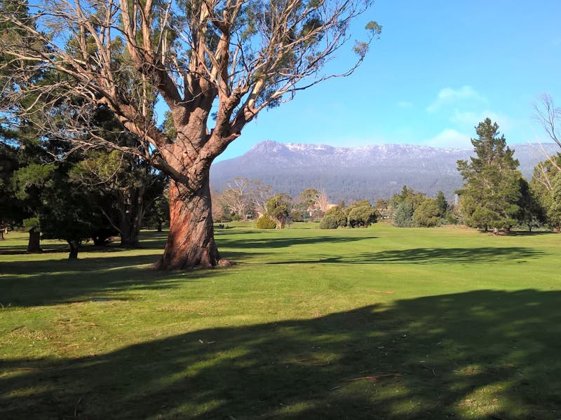 Poatina second hole Par 4