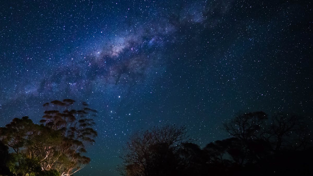 View of the Milky Way from the Sunshine Coast Hinterland