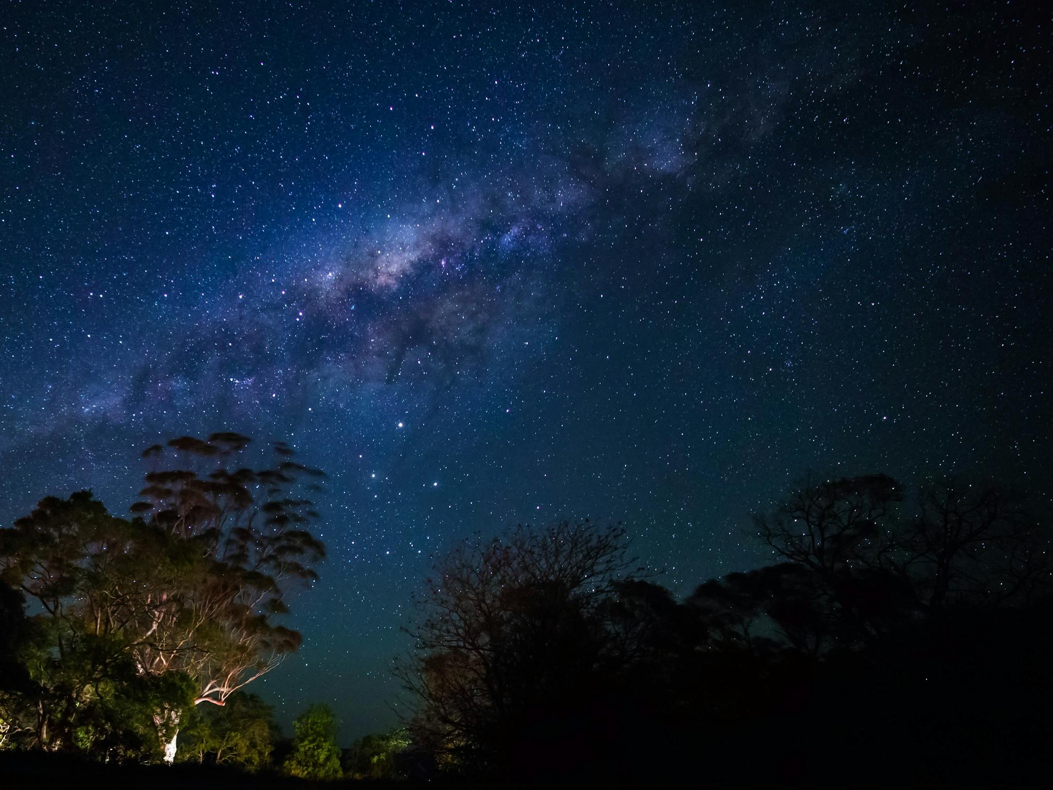 View of the Milky Way from the Sunshine Coast Hinterland