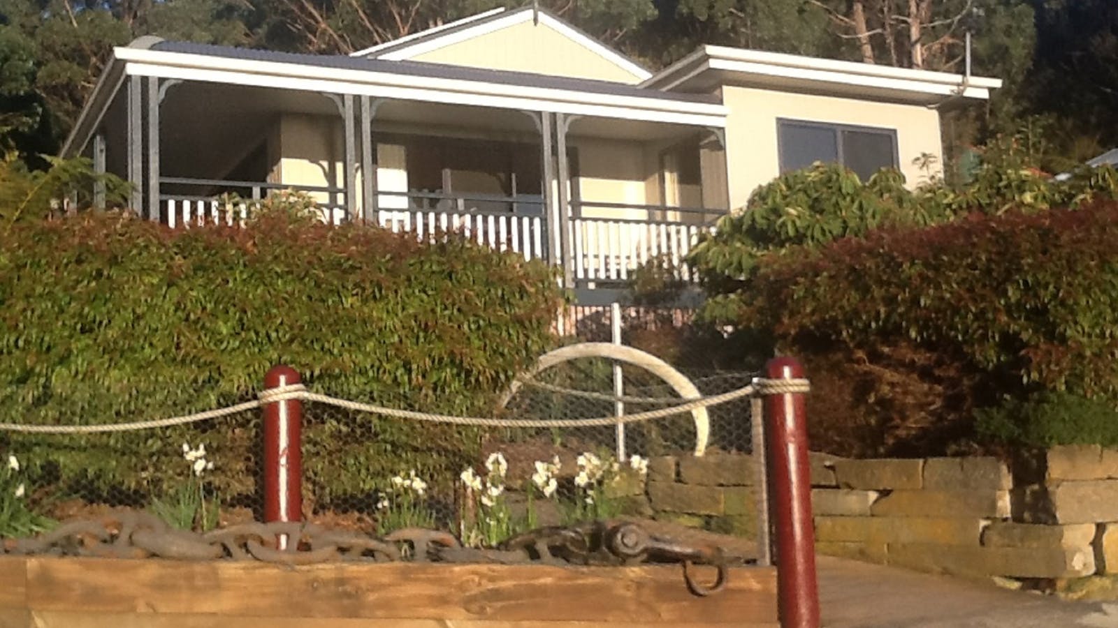 View on arrival
