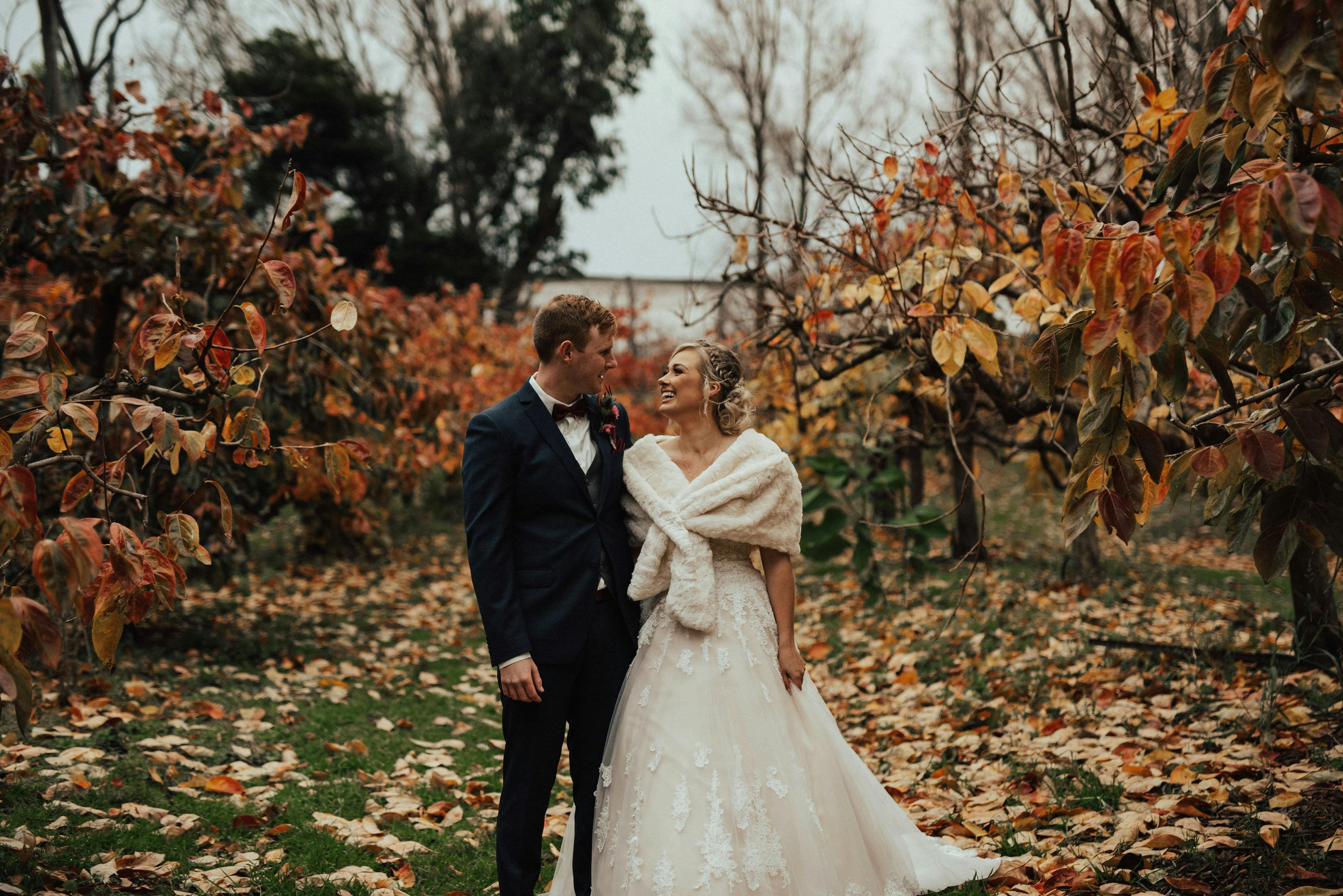 Winter Farm Wedding Glenbernie Orchard