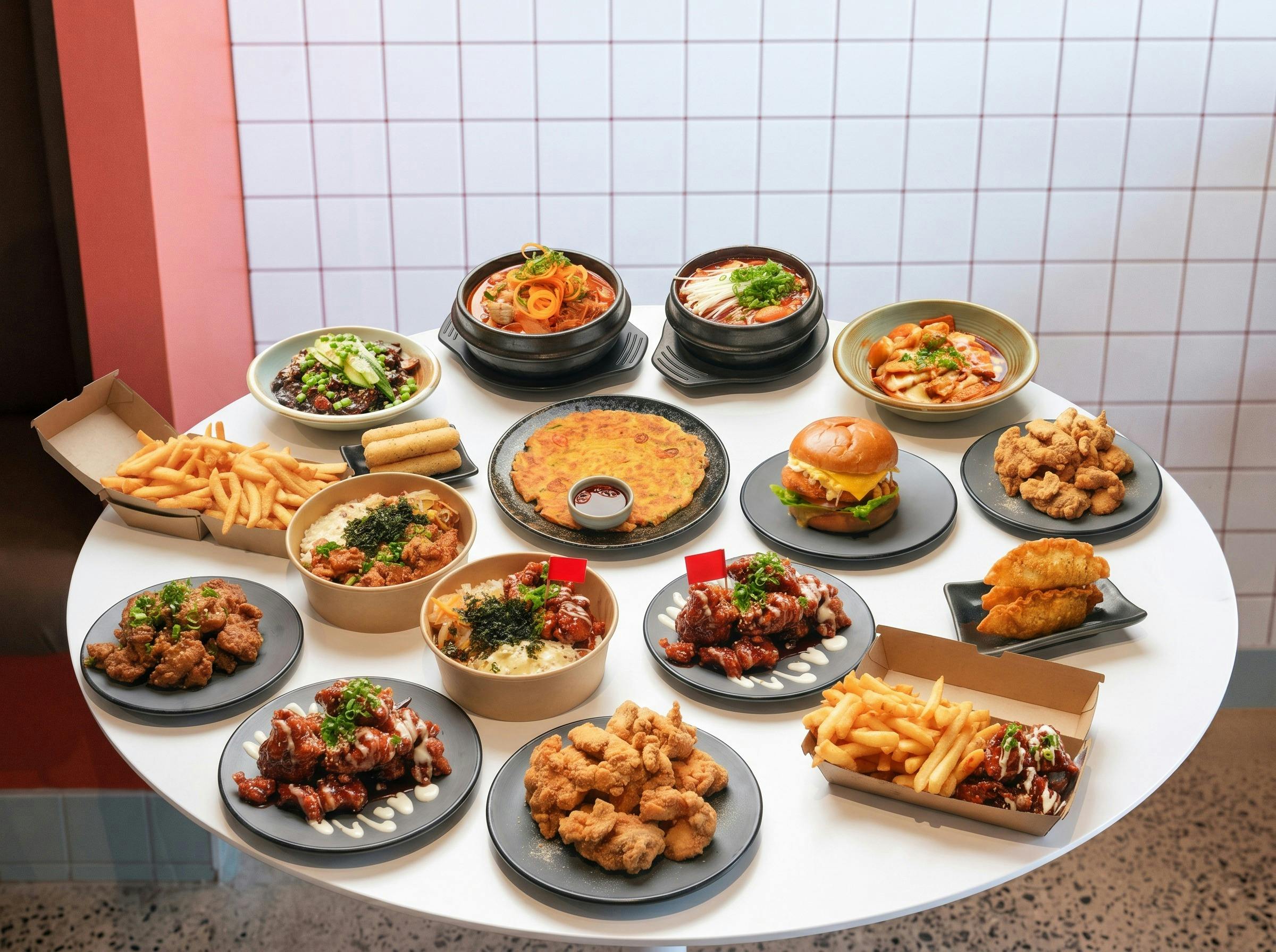 Current food presentation