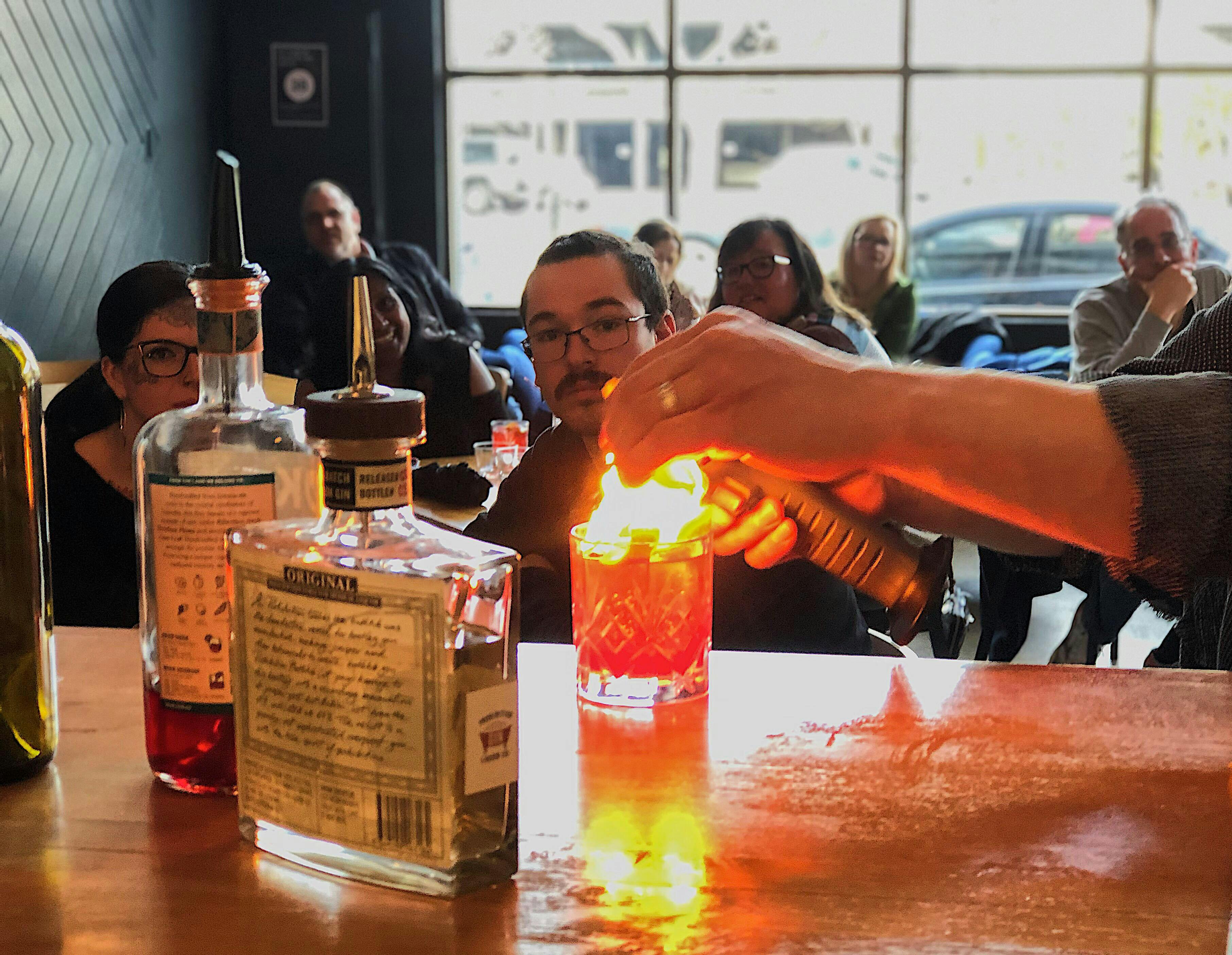 Negroni Flame