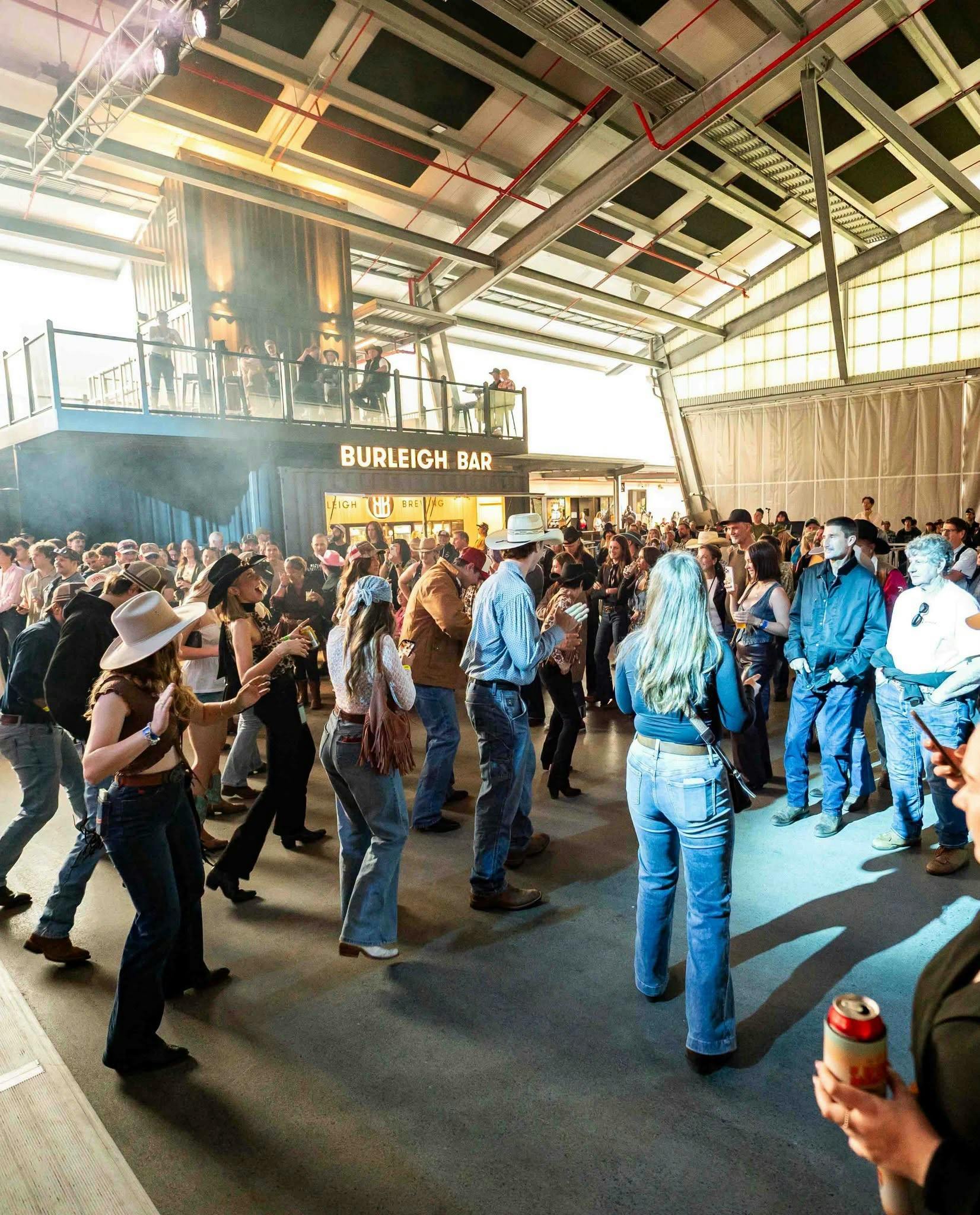 Line Dancing at DRM