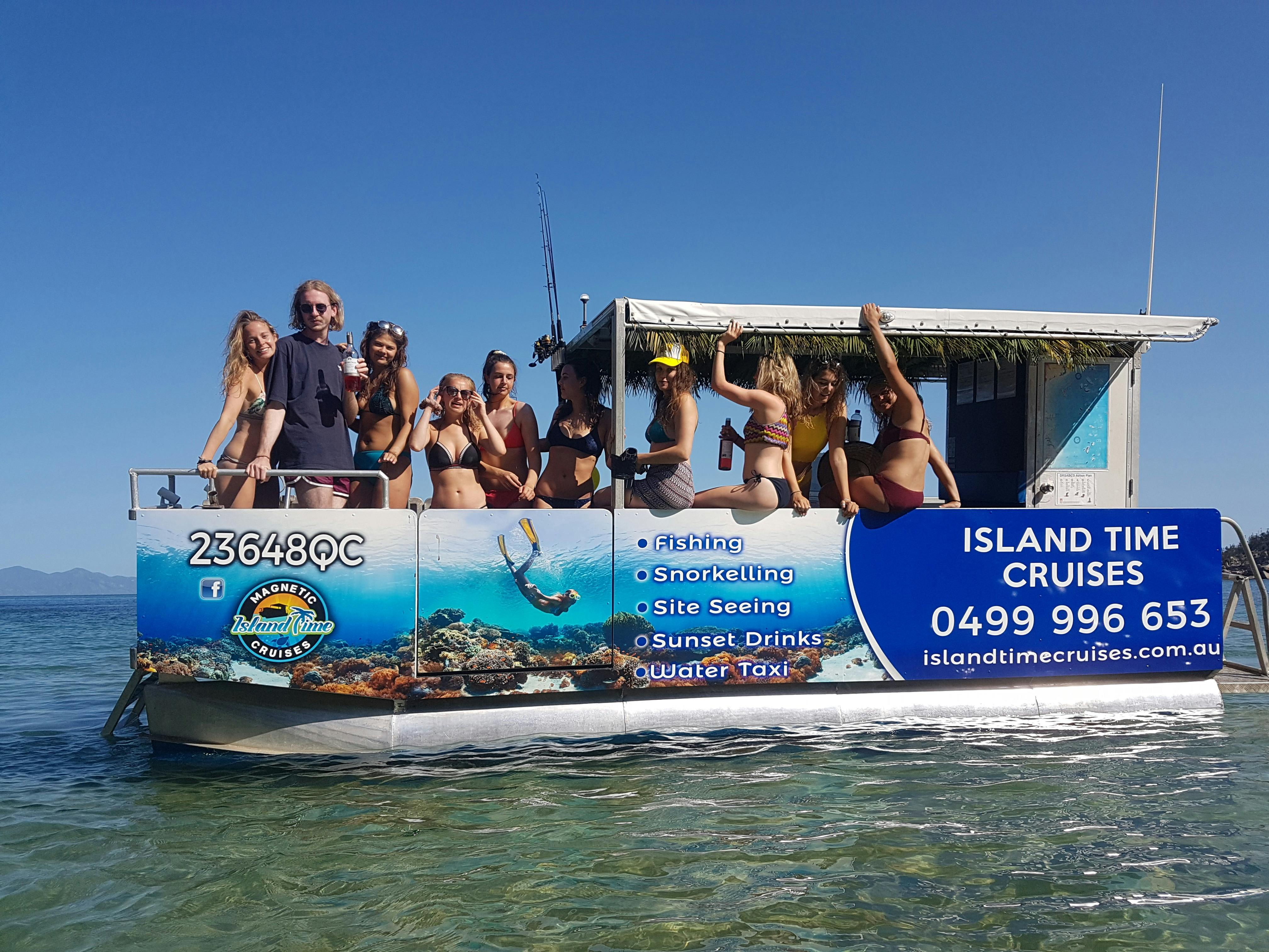 Have the best time snorkeling and fishing on magnetic island charter