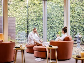 Couple relaxing in Ubika Day Spa