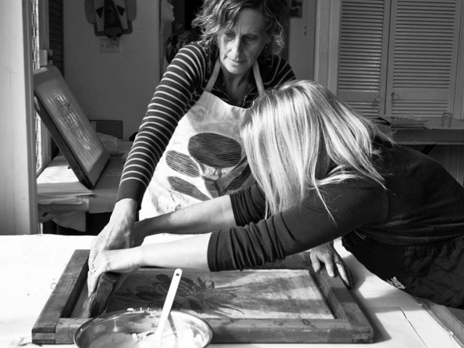 Basics of Screenprinting Workshop at the Rare Trades Centre