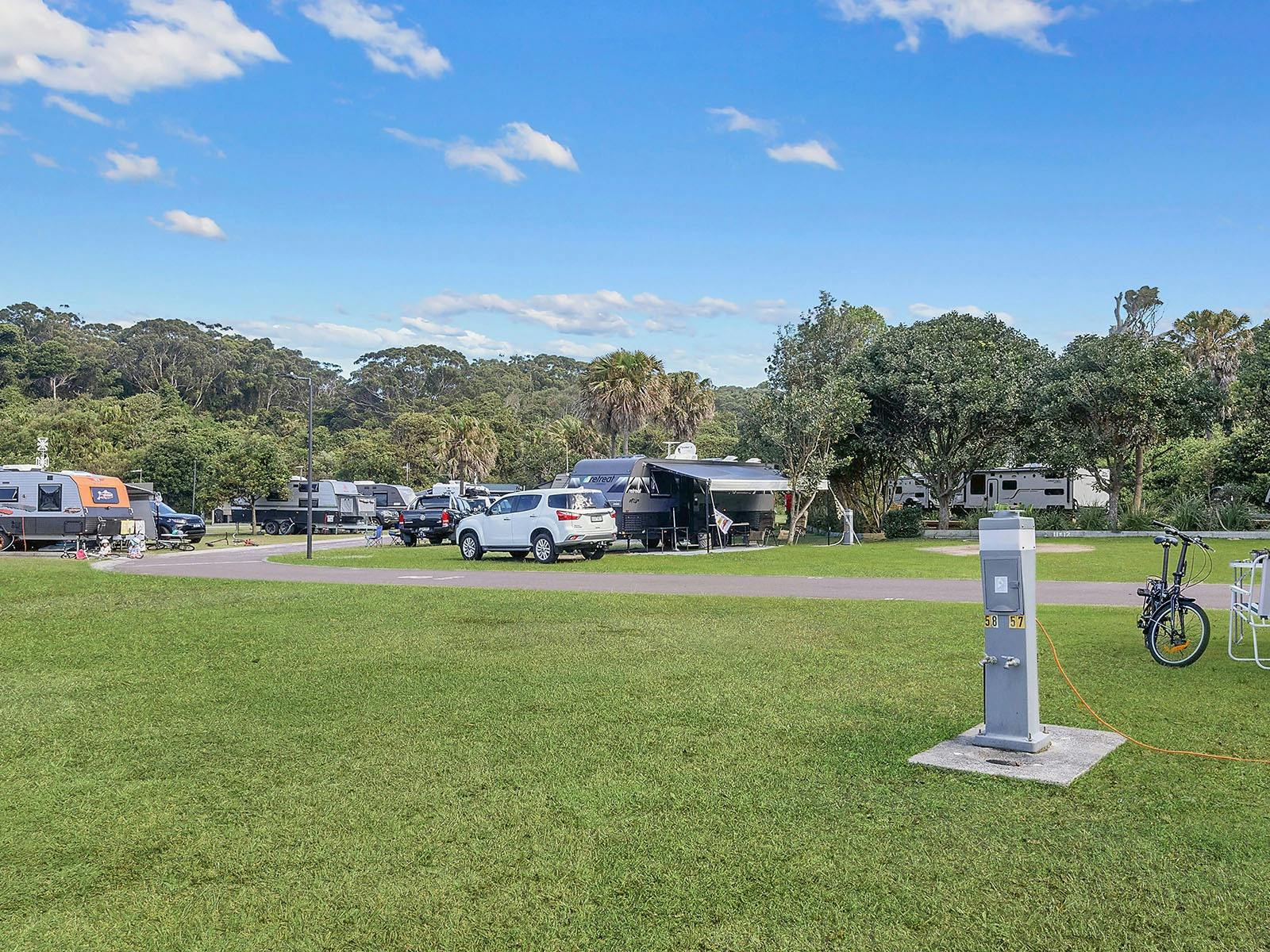 Camping at Seal Rocks