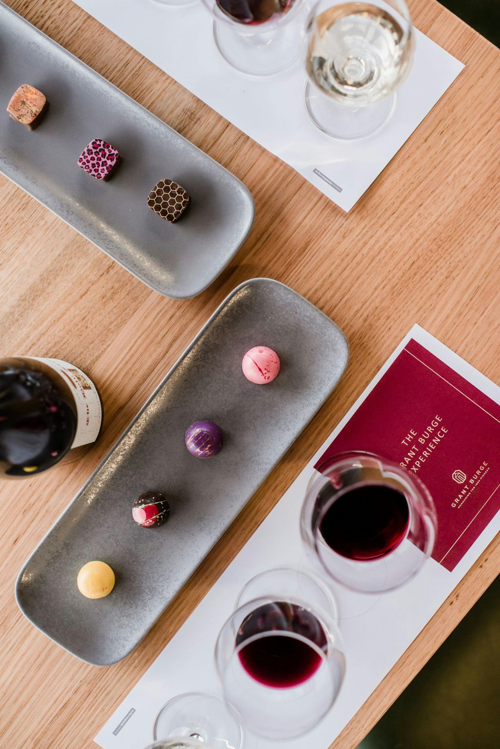 Chocolate and wine tasting