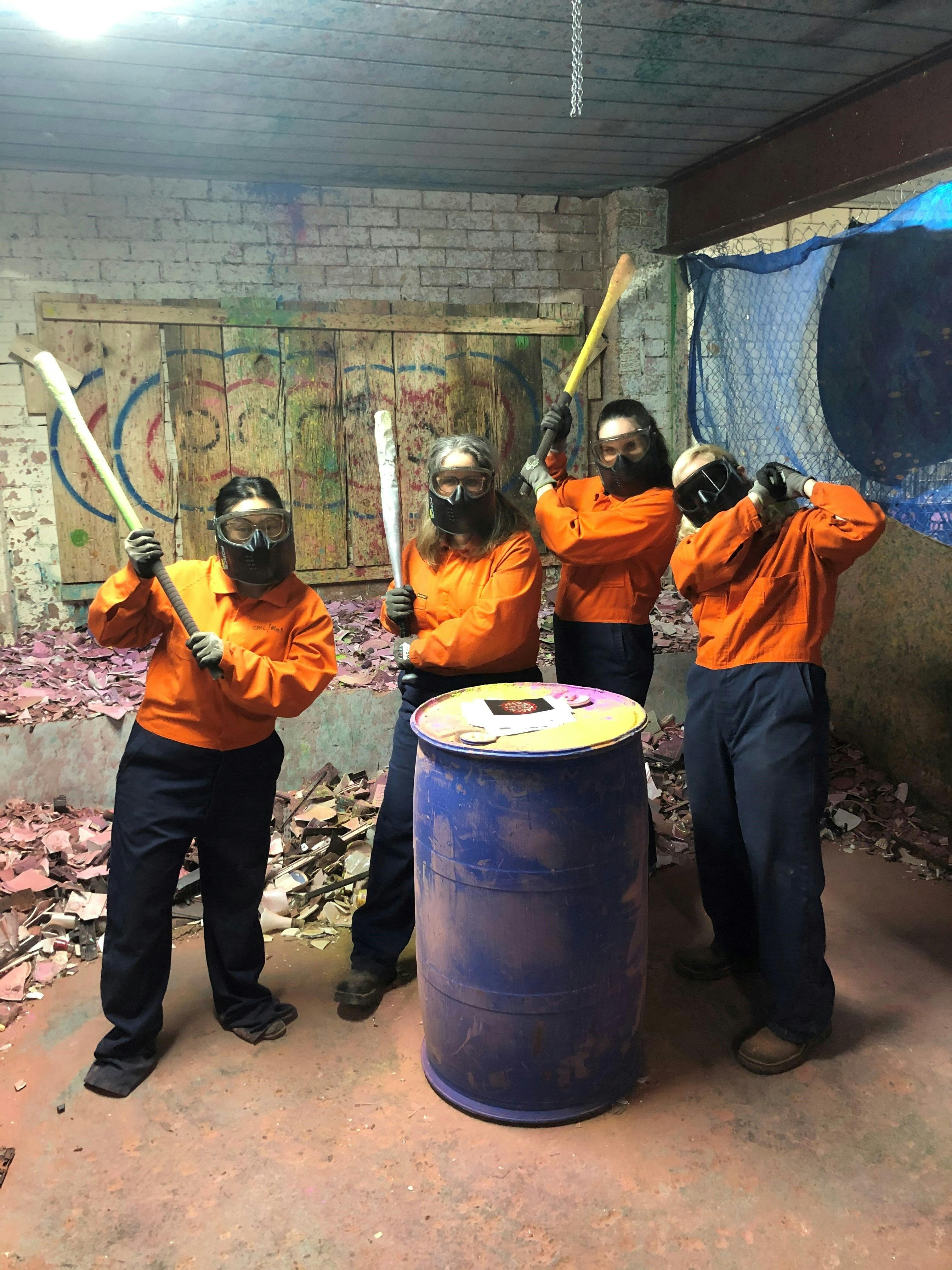 Rage Cage Smash Rooms Ipswich