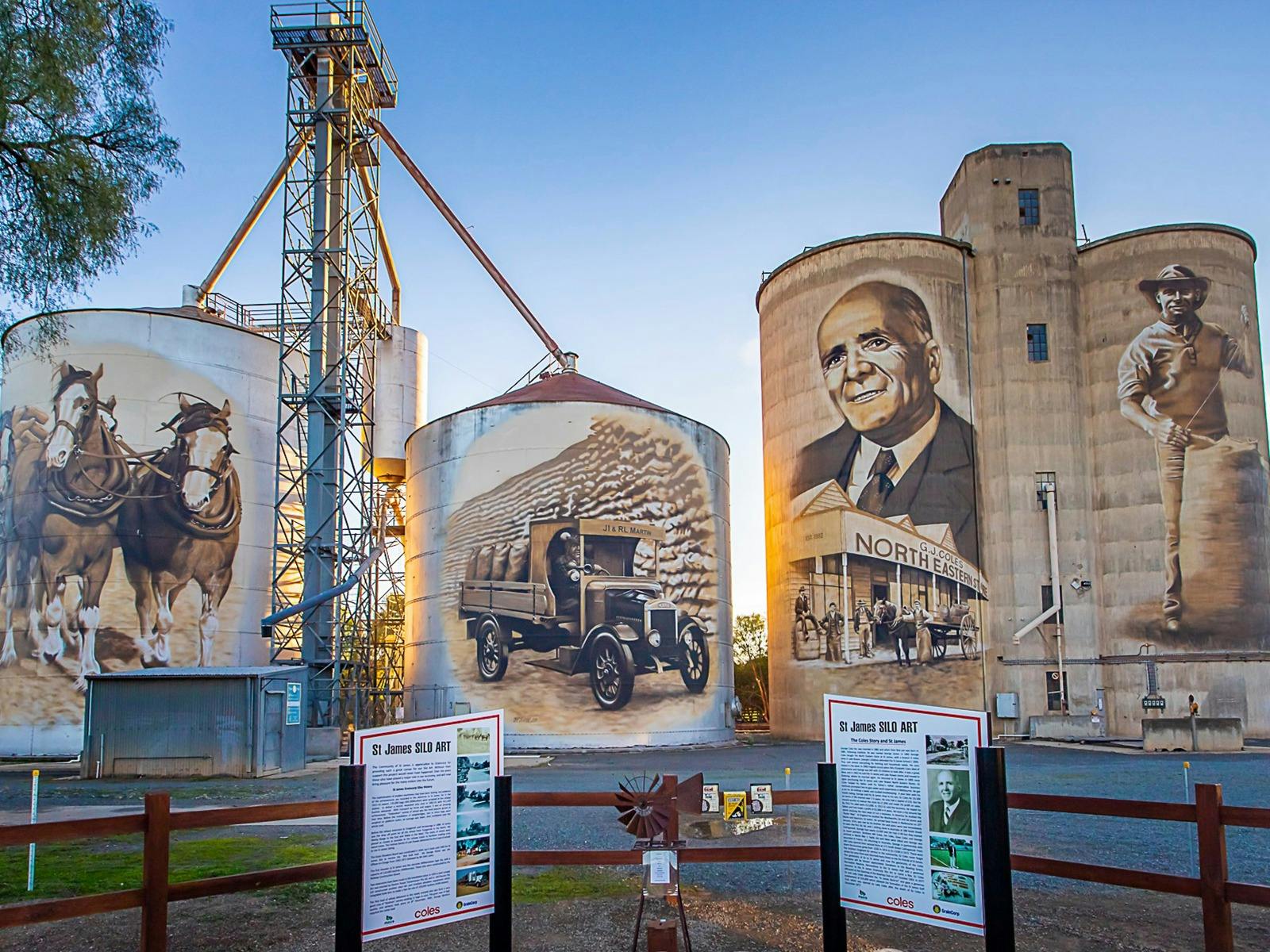 North East silo art trail