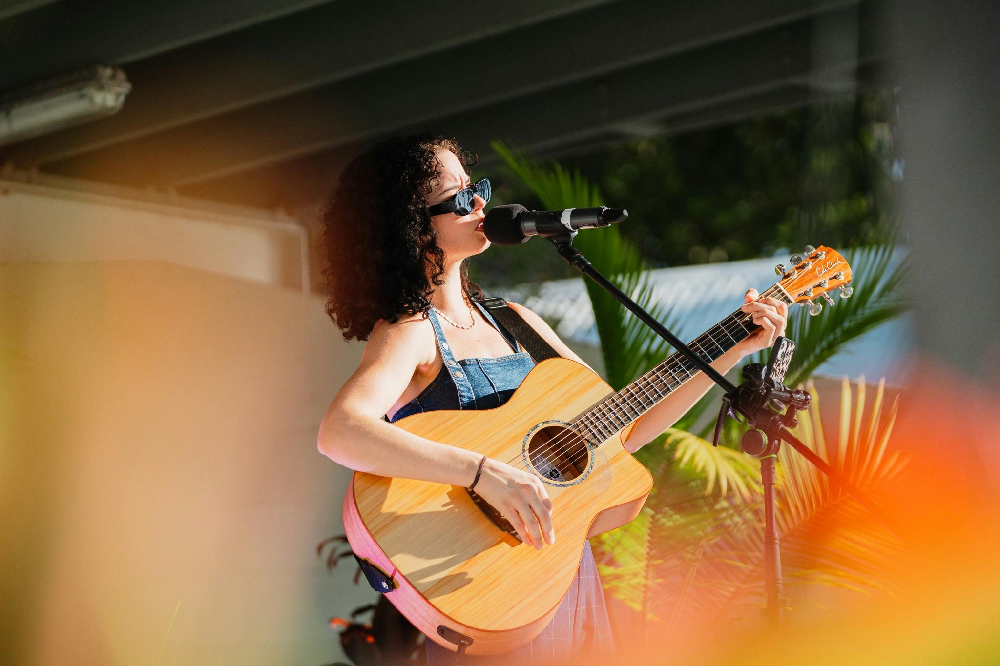 girl singing