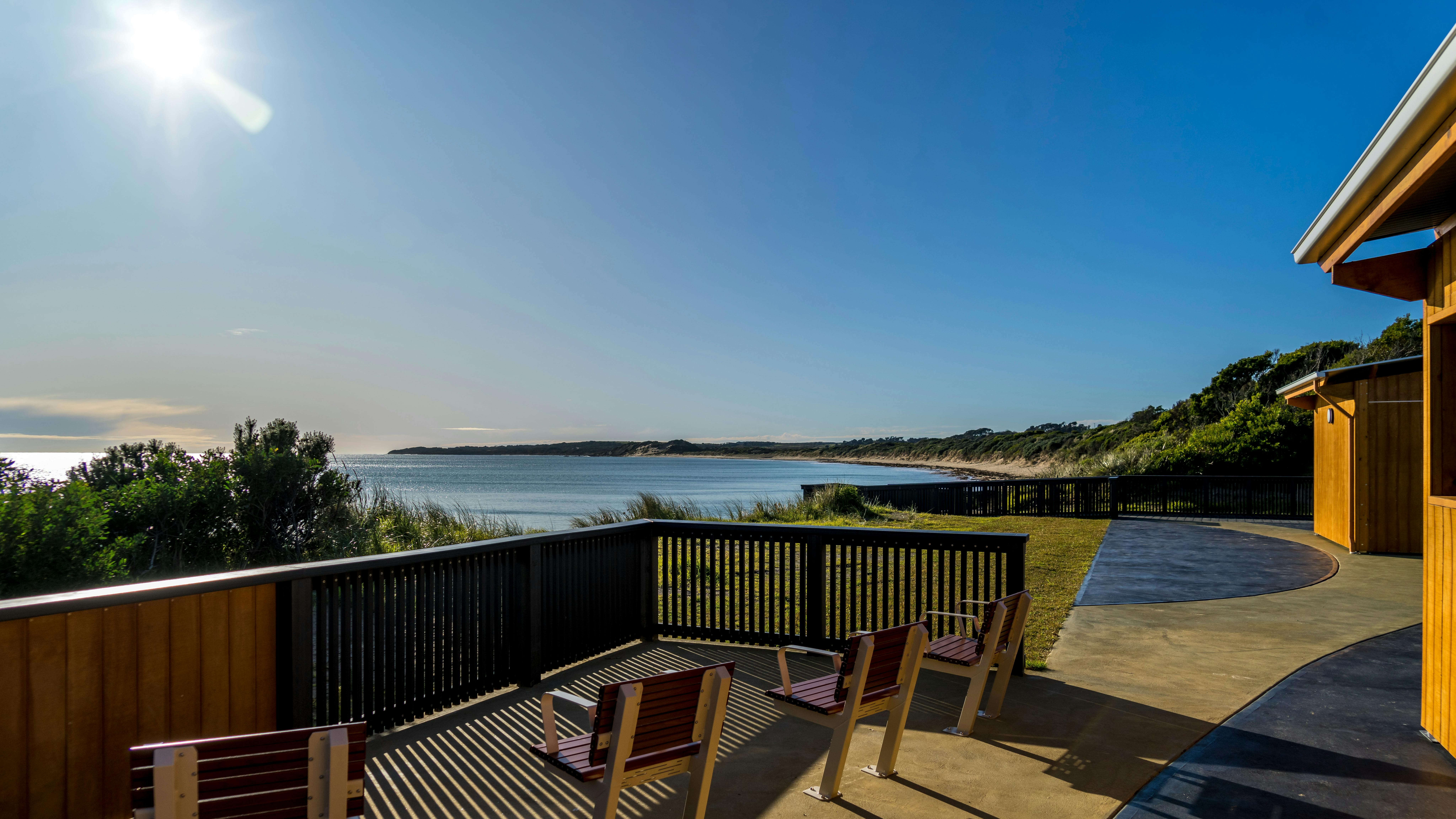 View of East Beach from Viewing Platform