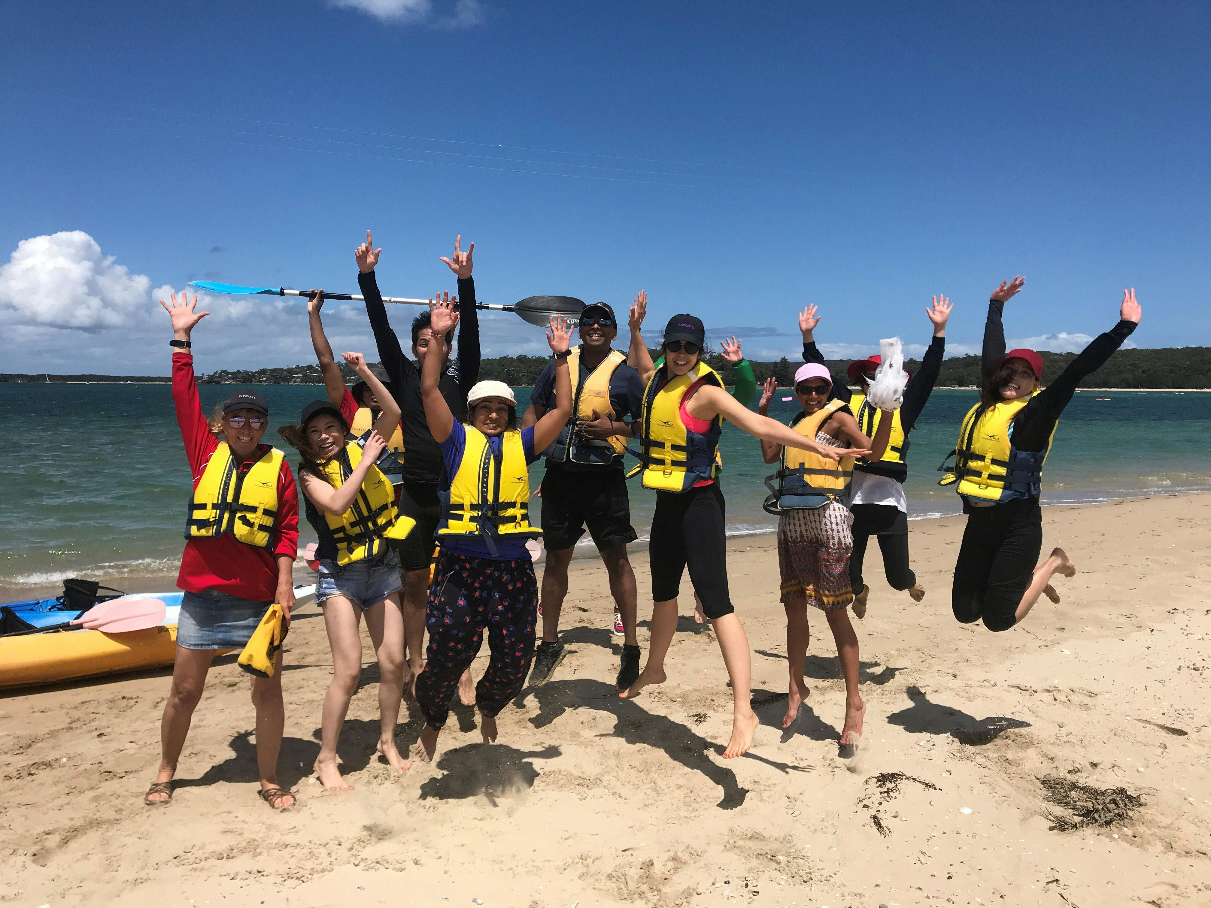 由雪梨海灘皮划艇之旅（Bundeena Kayaks 提供）