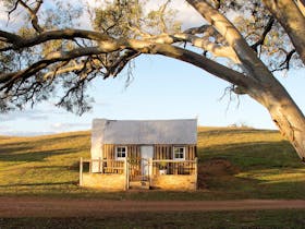 This pine and pug building has been lovingly restored to its former glory.