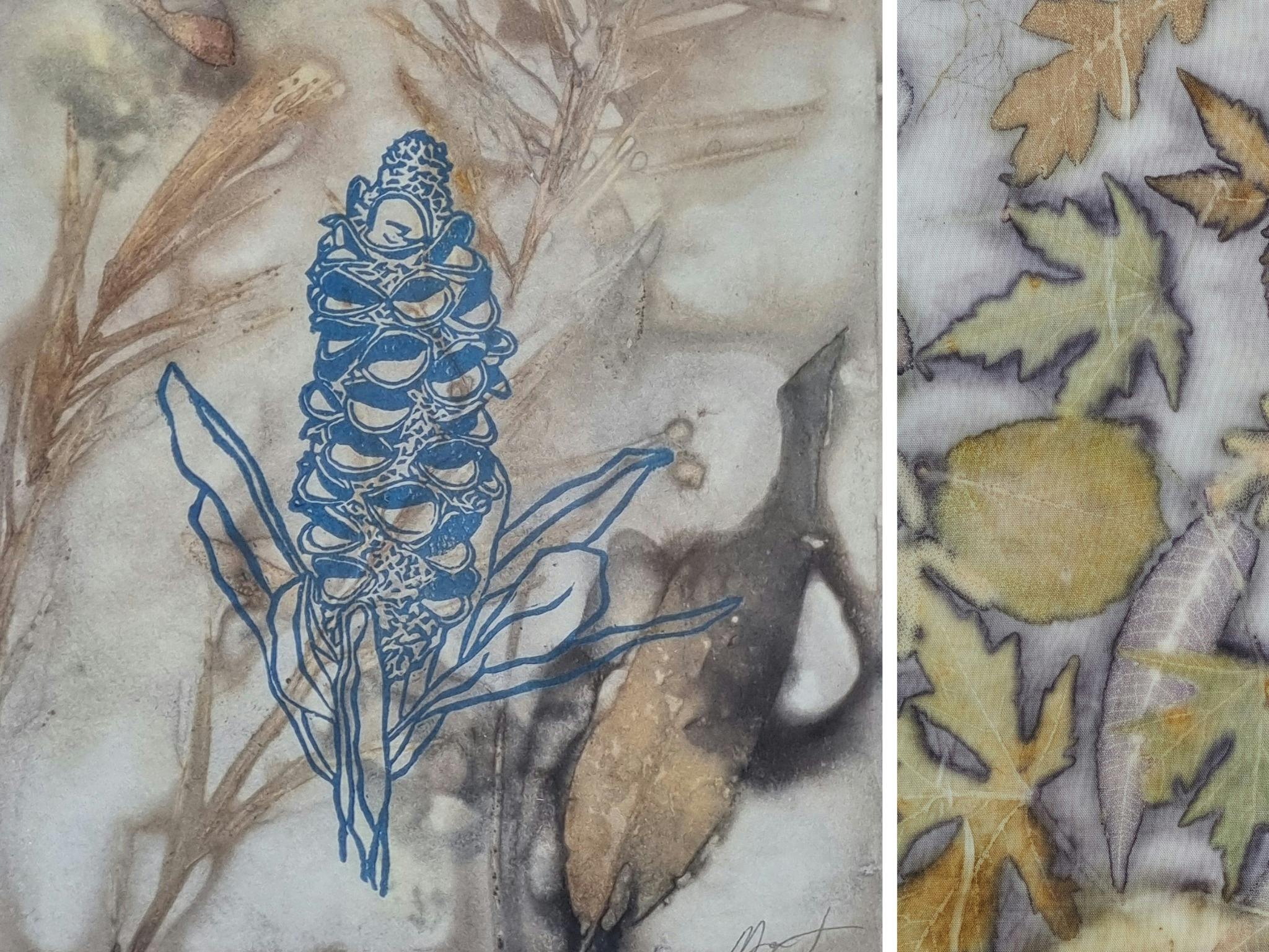 Eco Prints on Paper with Melissa Martin - Adult Workshop