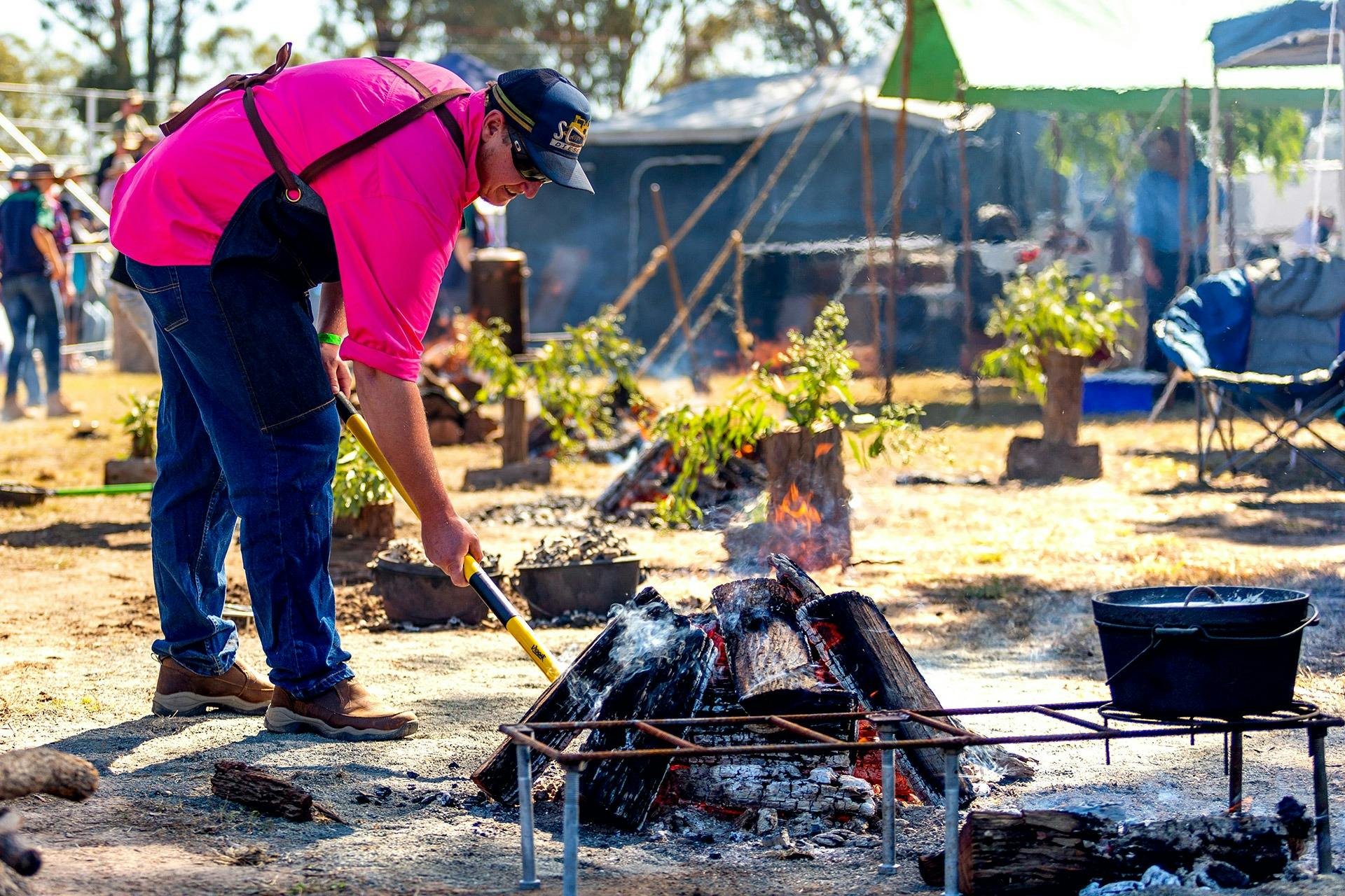 Stoking the fire at Millmerran