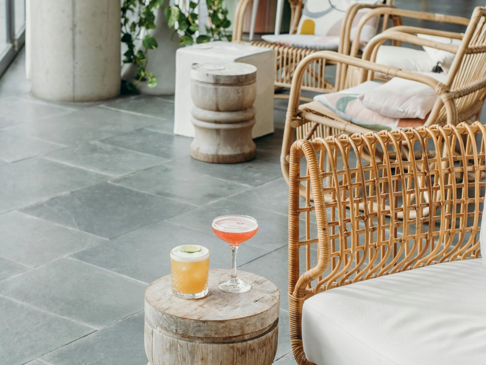 Cocktails at Julio's Mexican restaurant