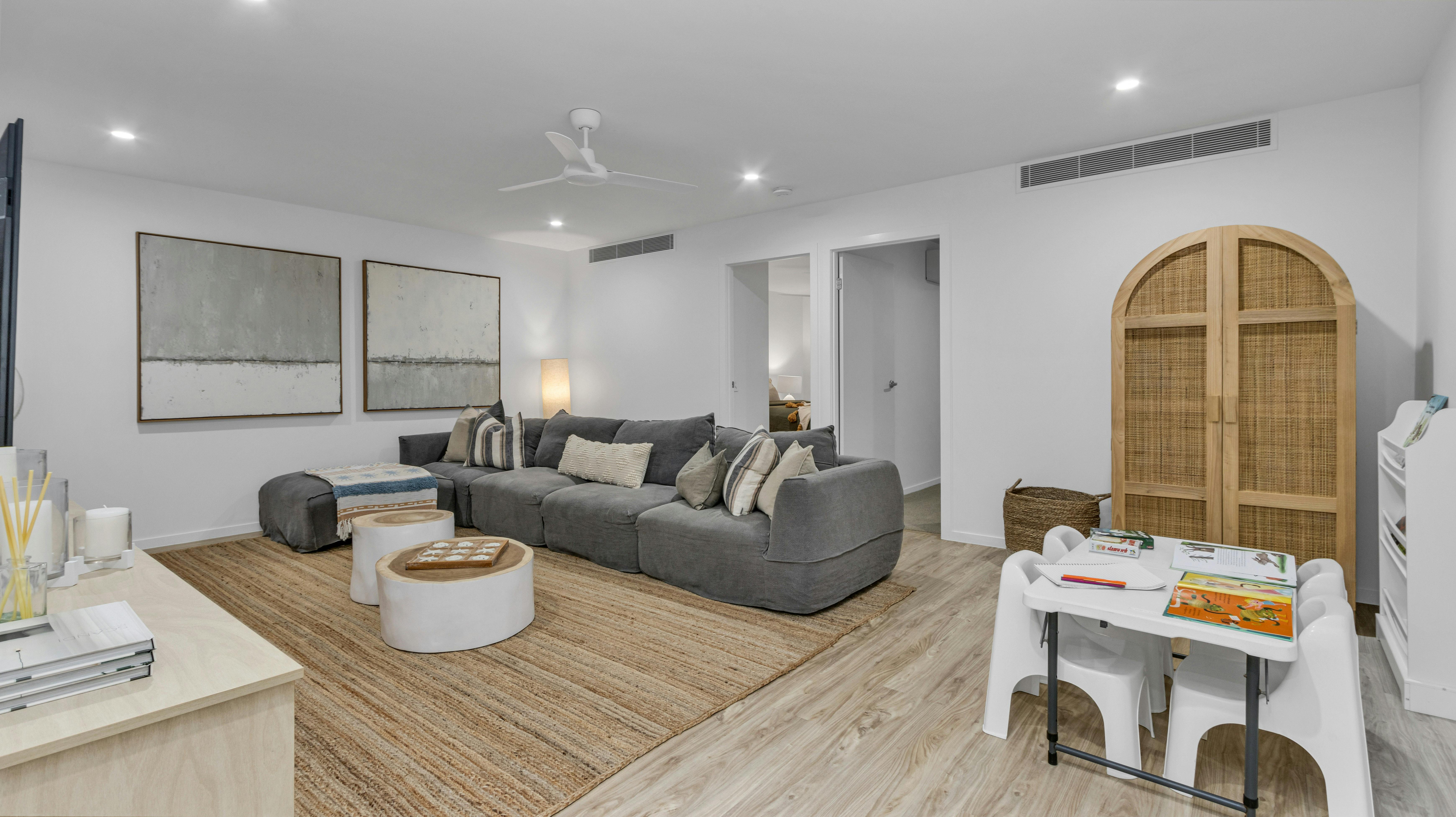 2nd Living Room and Kids Corner