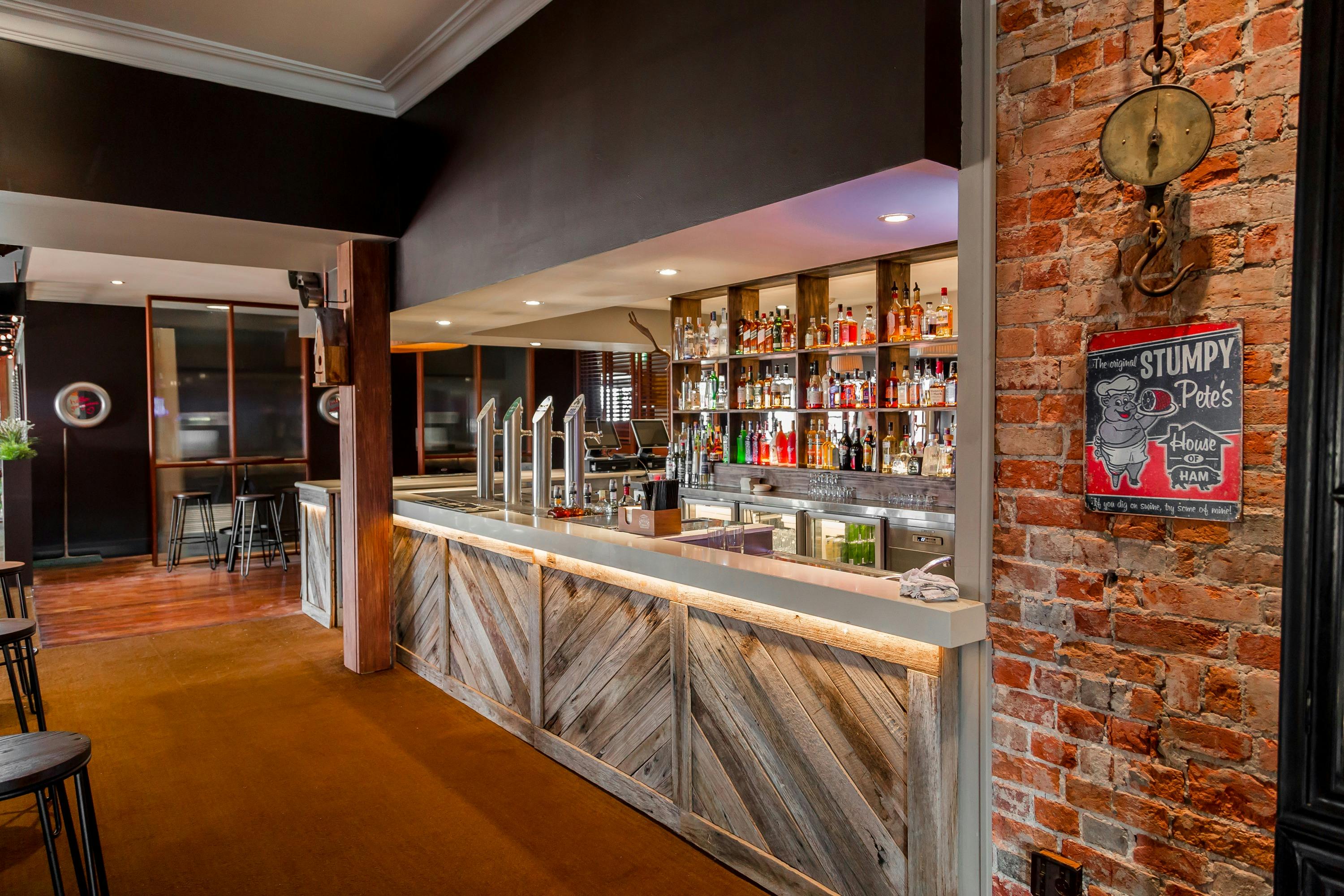 Drinks Bar at B Town BBQ