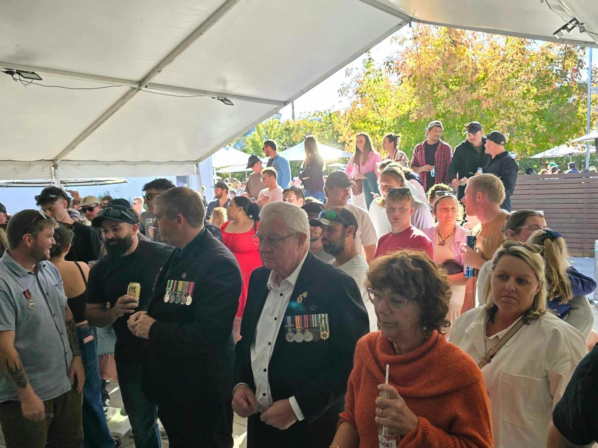 ANZAC Day at Sporties Hotel