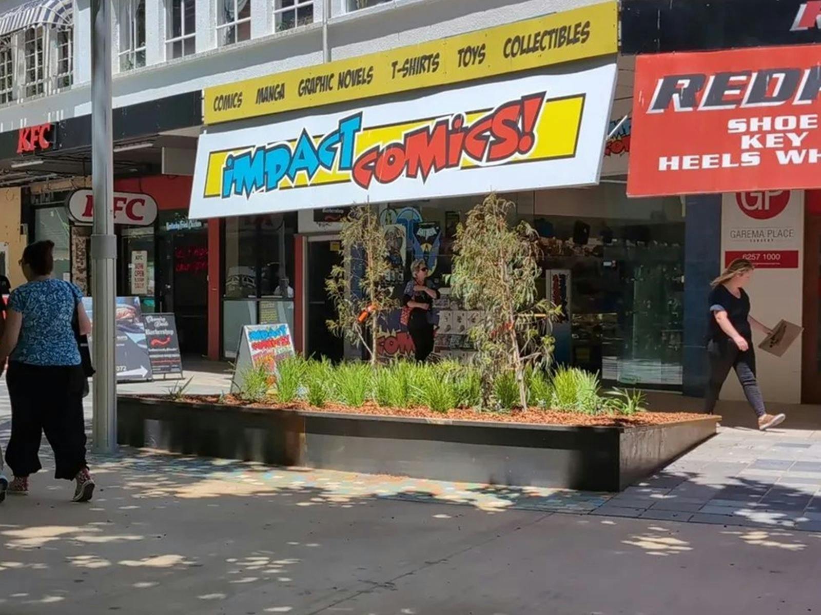 Impact Comics Book Garden