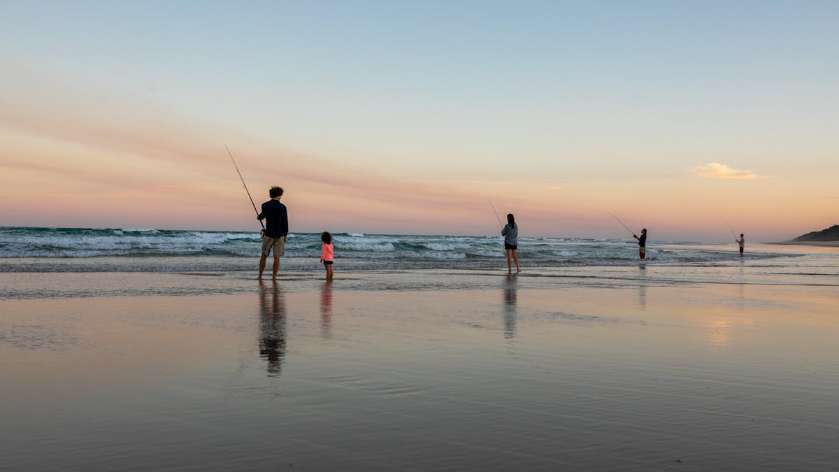 Cathedrals on Fraser is the perfect spot to do some beach fishing.
