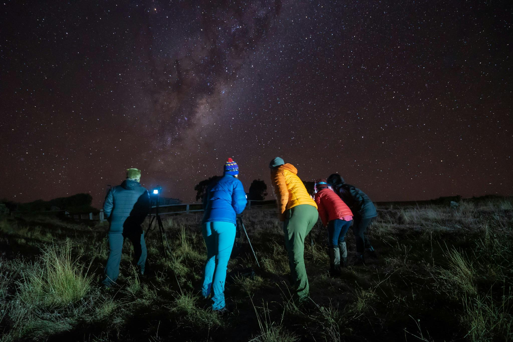 Astrophotography workshop at Craig's Hut