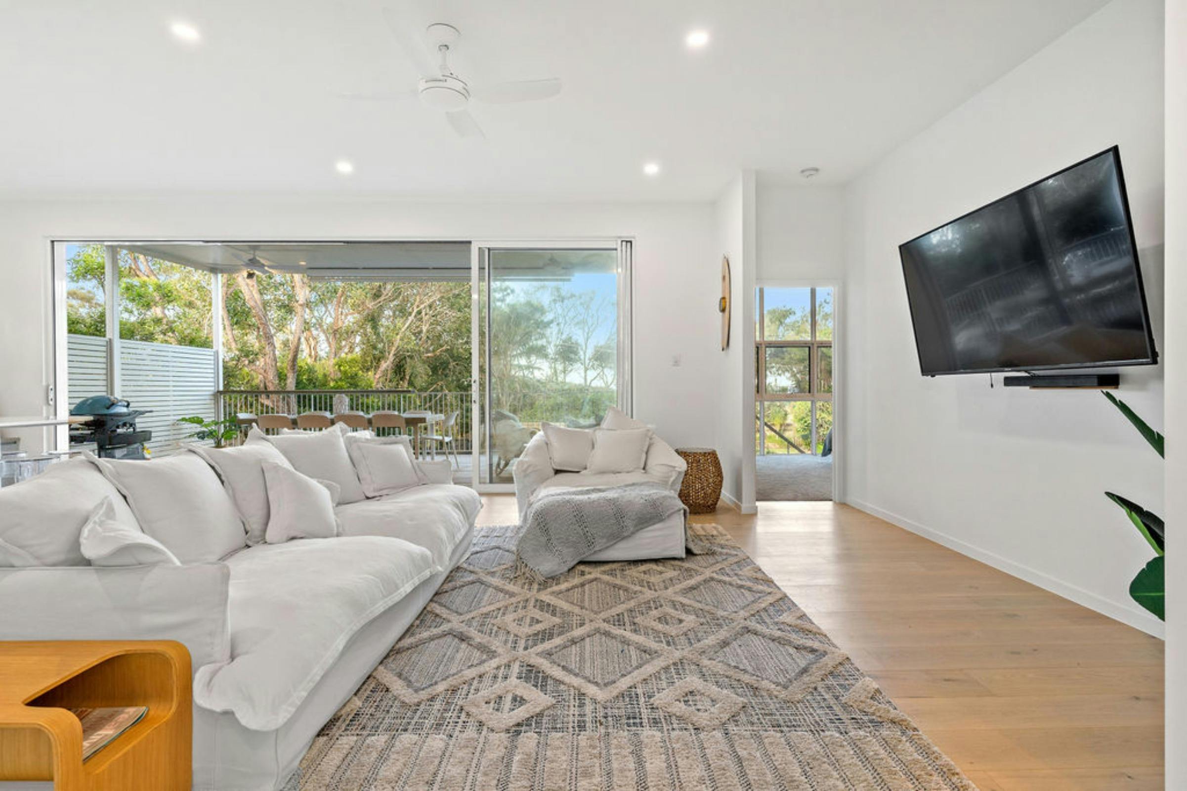 ゆったりくつろげる広々空間