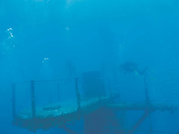 Former HMAS Perth Dive Wreck