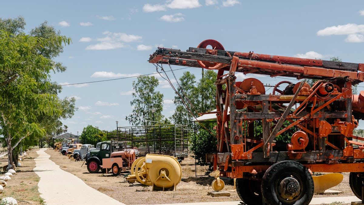 Farm Machinery along the Machinery Mile