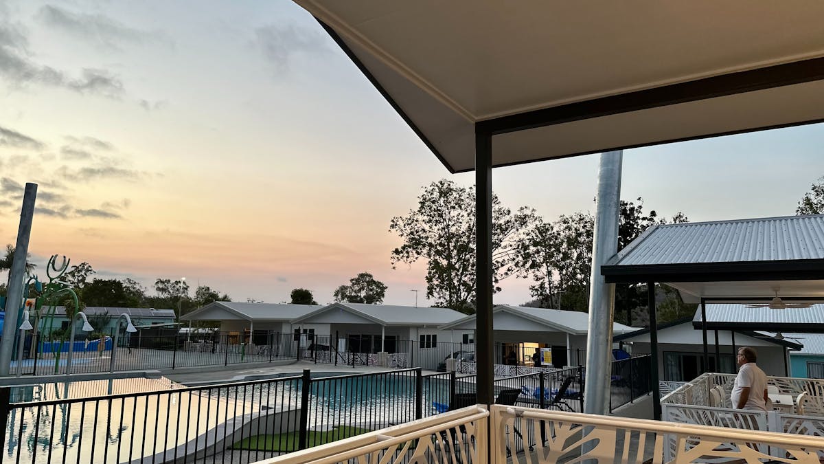 View from the new Poolside Paradise Villa