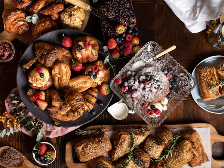 Freshly baked pastries made every morning