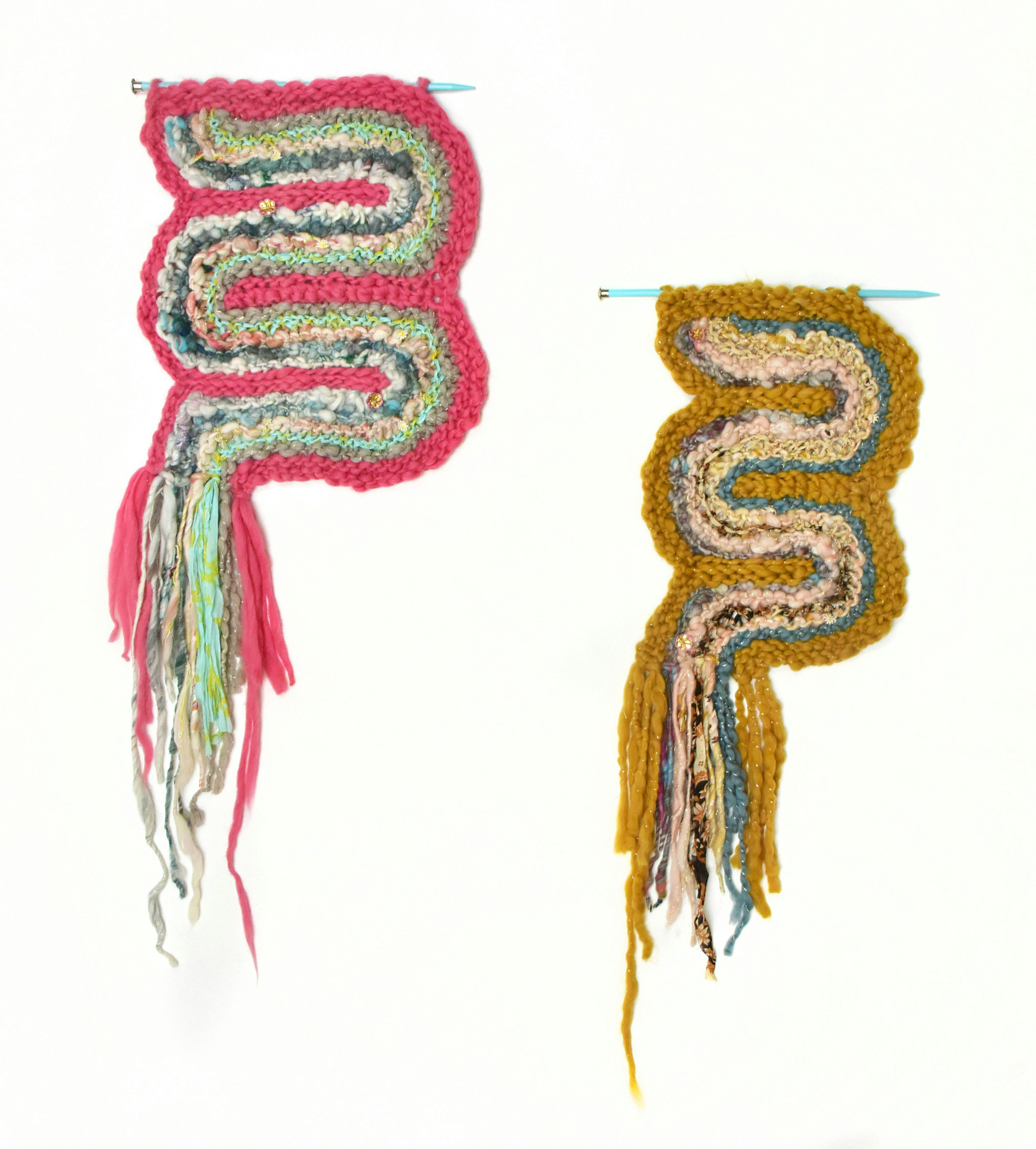 Learn Stacked Stitches with the Wiggle Tapestry