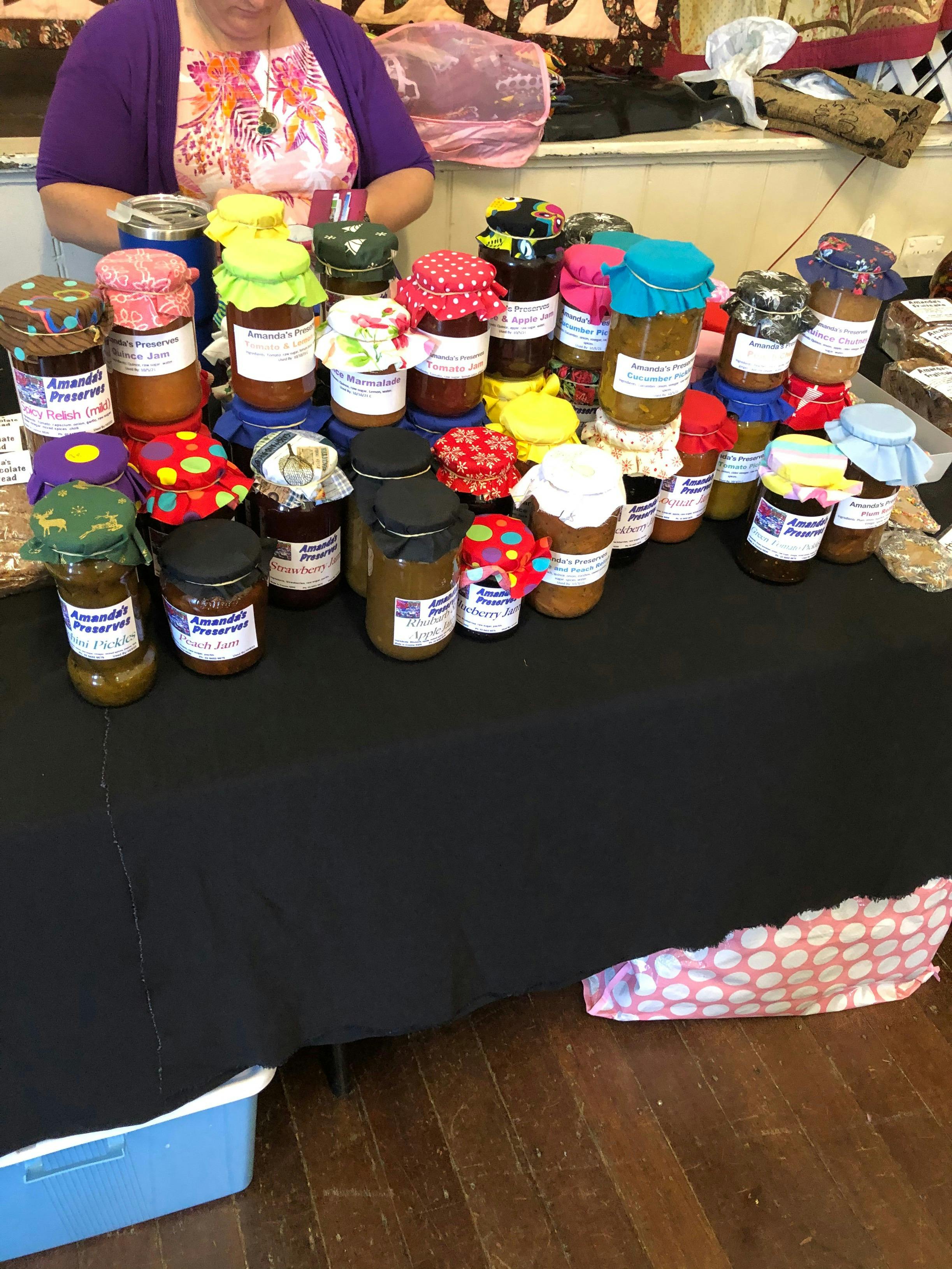 homemade jams