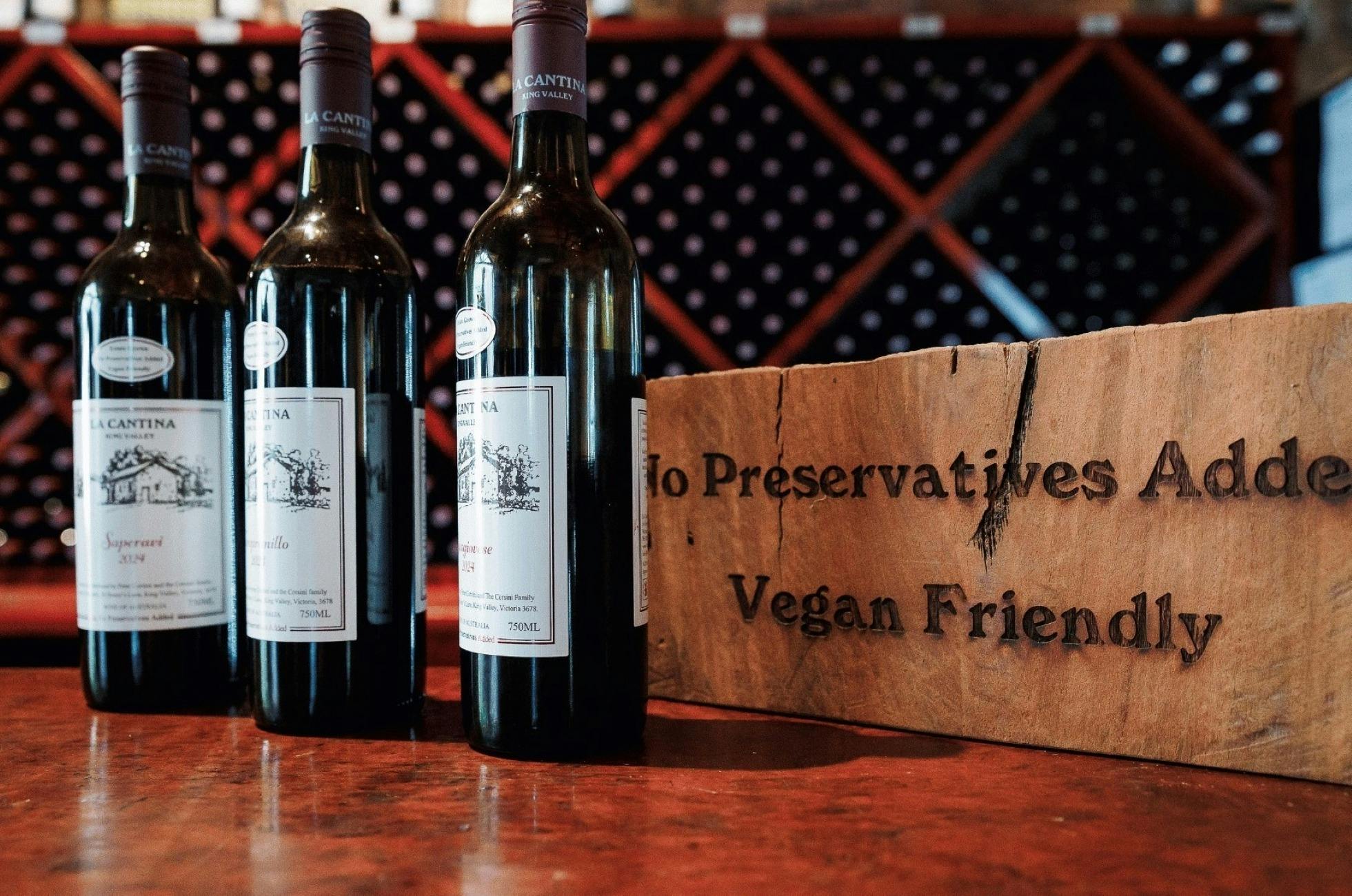 Wine bottles
