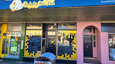 Upstairs to the shop