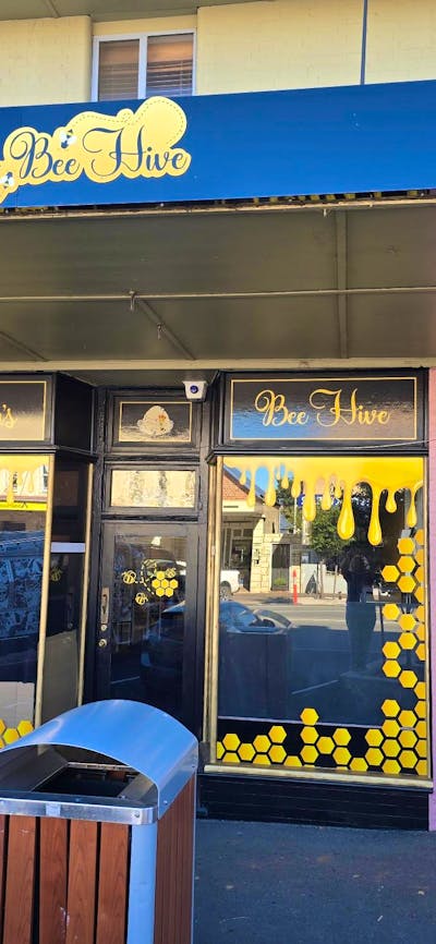 Upstairs to the shop