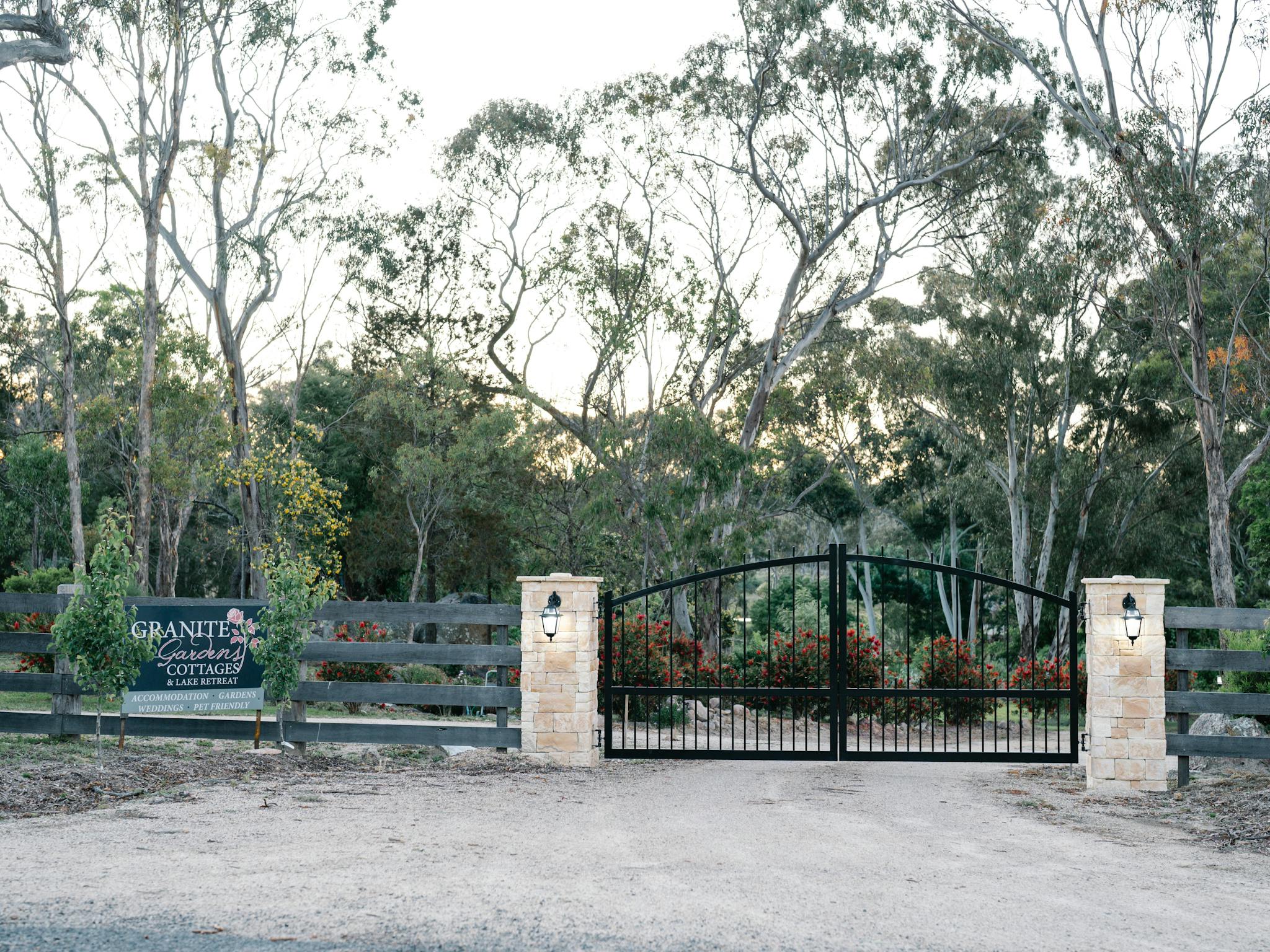 Granite Gardens Cottages Entry Granite Gardens Cottages Entry