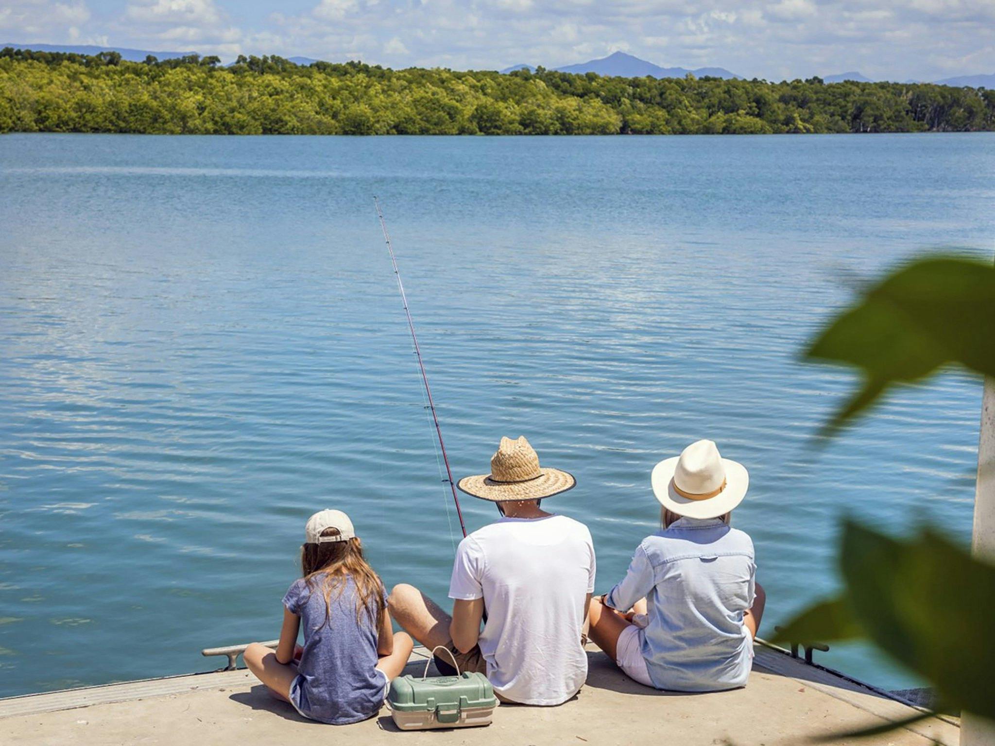 Fishing at Lucinda