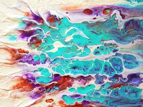 Mesmerising Abstract Acrylic Pouring Workshop Cover Image