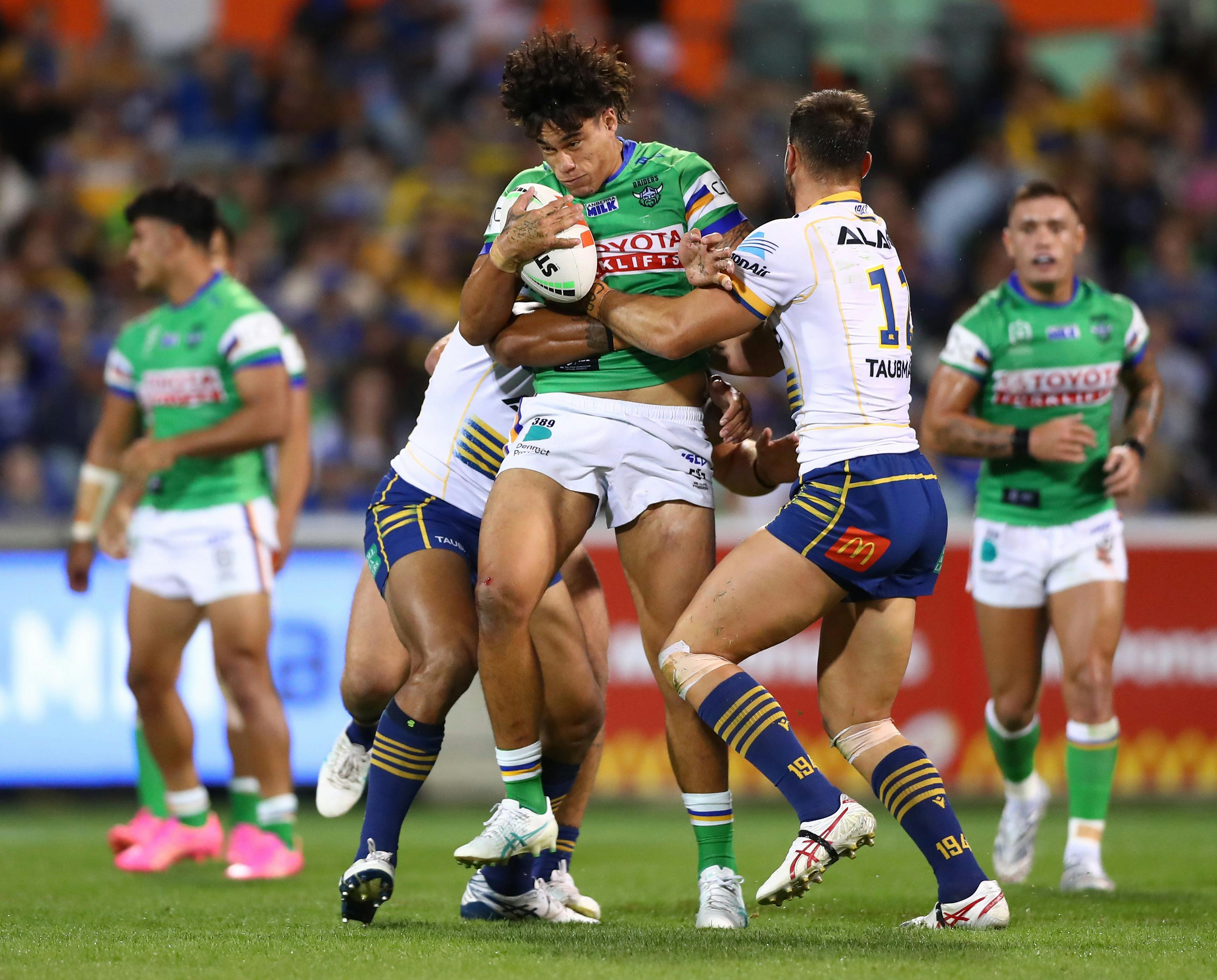Raiders v Eels - NRL Round 20